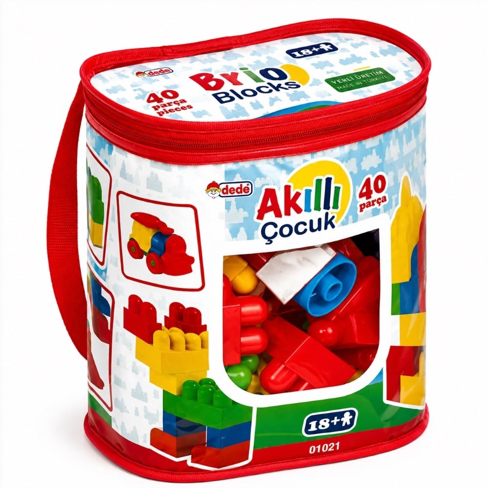 Dede Akıllı Çocuk Blok 40 Parça 