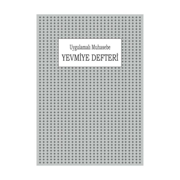 Dilman Uygulamalı Yevmiye Defteri Karton Kapak 40 Yaprak
