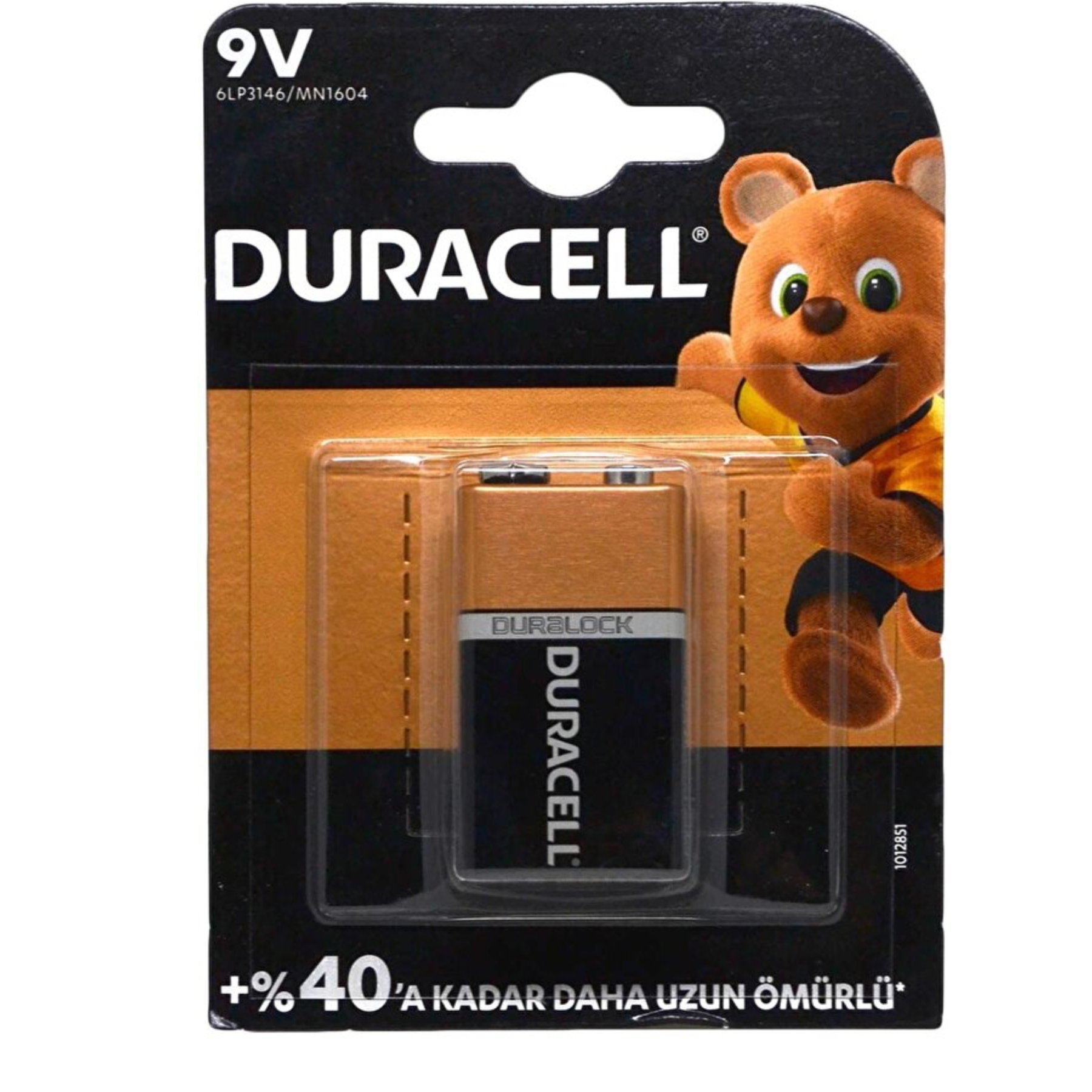 Duracell Basic 9V Pil Tekli