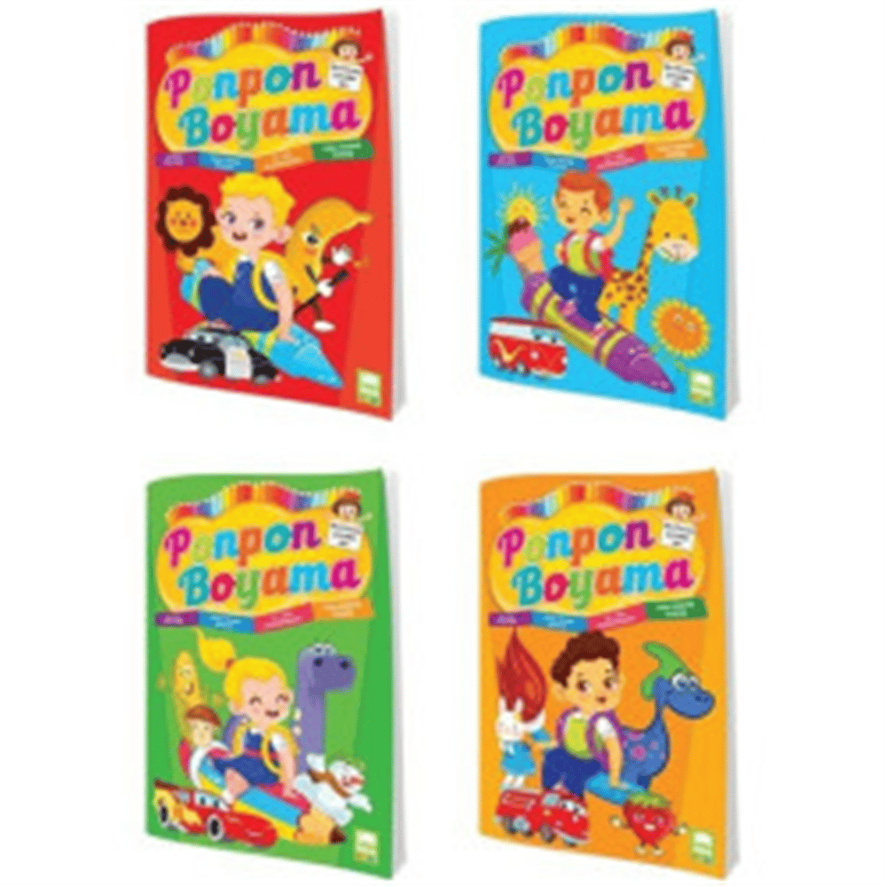 EMA PONPON  BOYAMA KİTABI