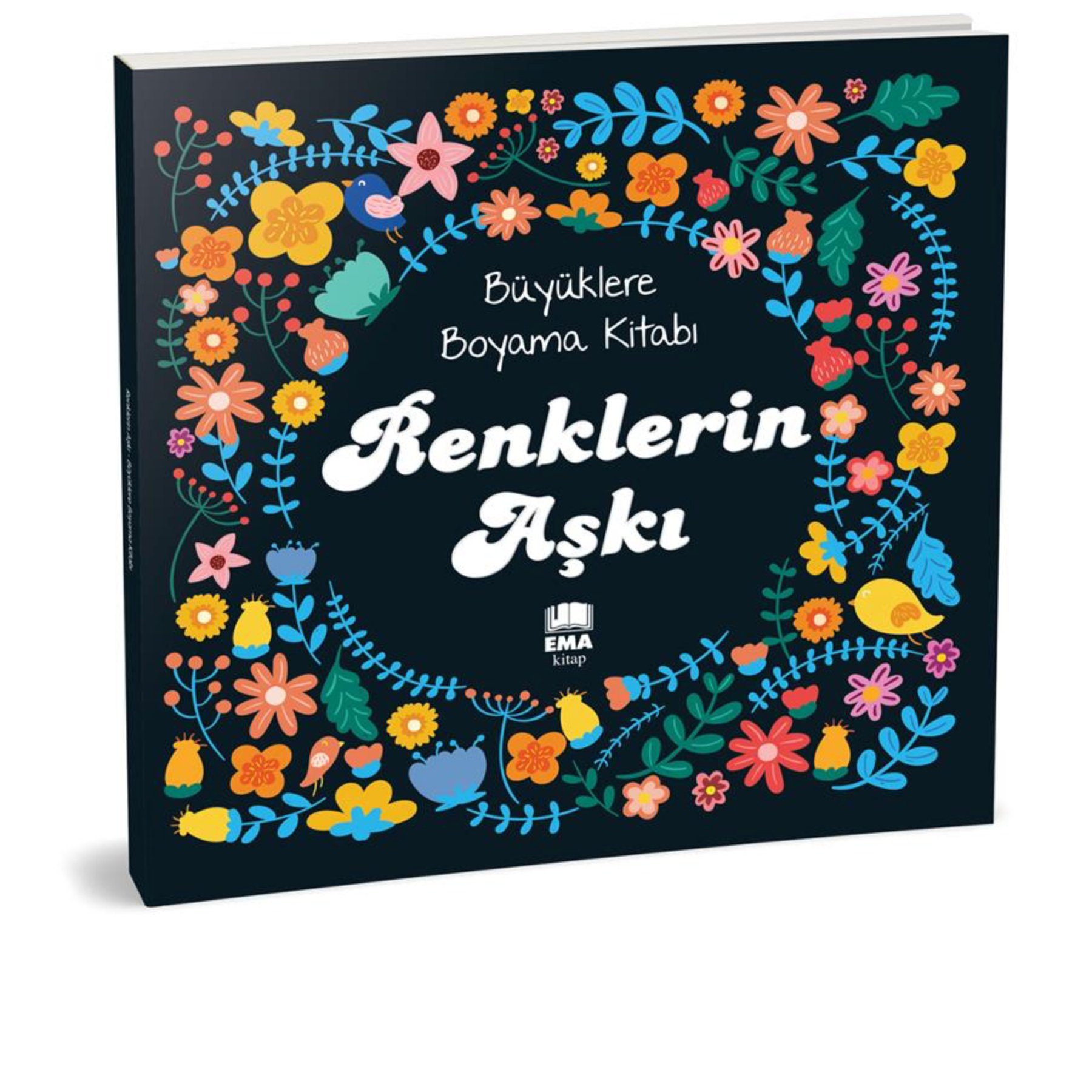 Ema Renklerin Aşkı Mandala Boyama Kitabı 