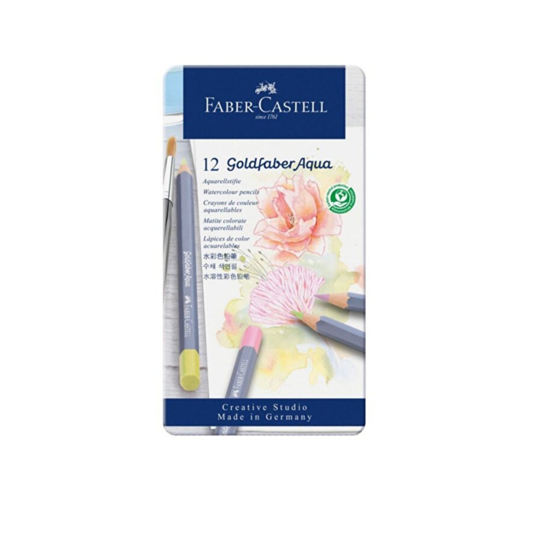Faber-Castell Goldfaber Aqua 12'li Pastel Boya Kalemi