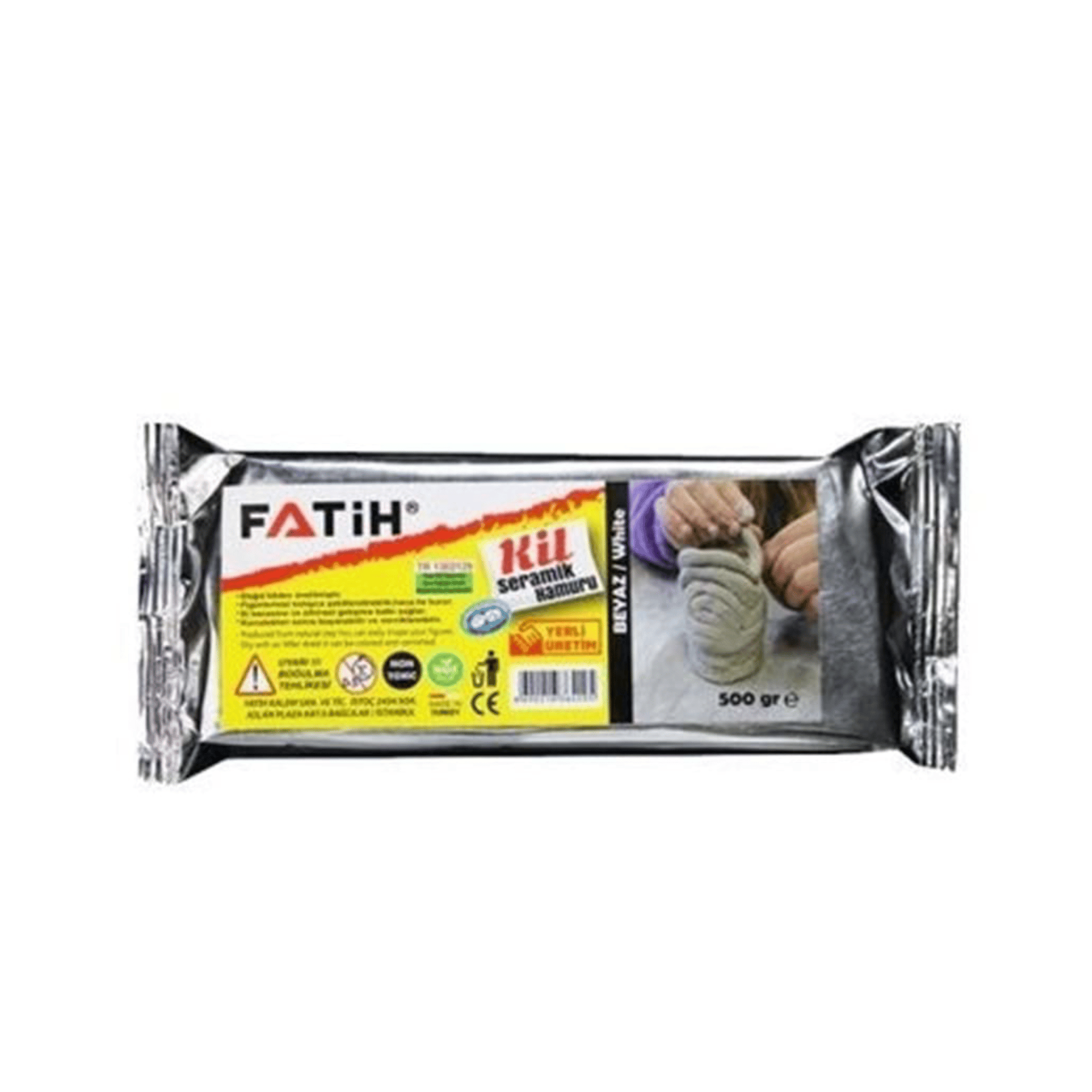 Fatih Doğal Kil 500 g Beyaz