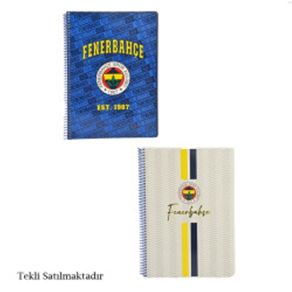 FENERBAHÇE DEFTER SPİRALLİ KARTON KAPAK A4 72-4