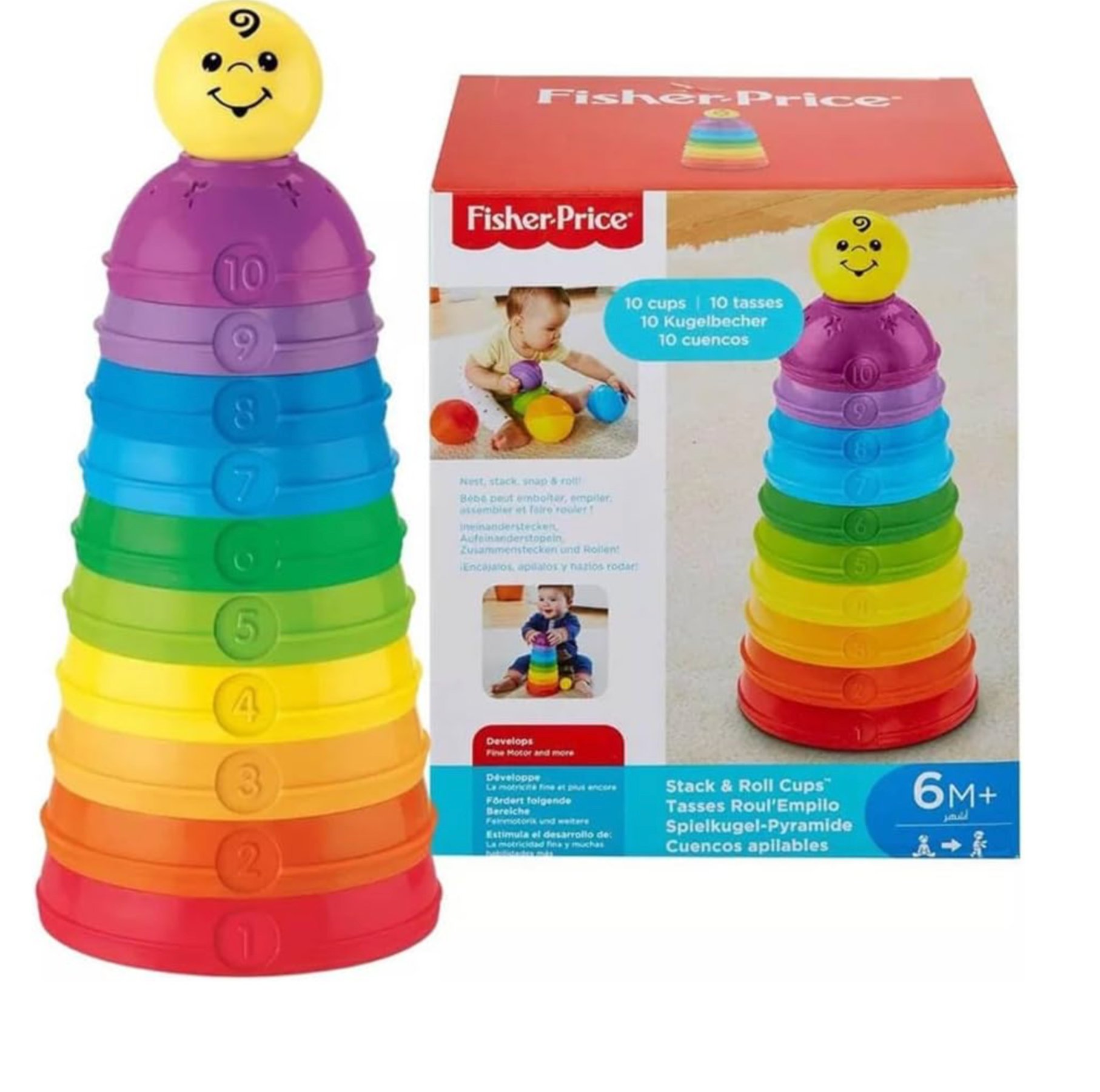 Fisher-Price Numaralı Kaplar W4472 