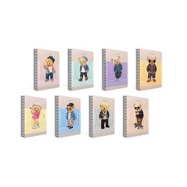 GIPTA DEFTER XOXO 17X24 120 YP ÇİZGİ SPR