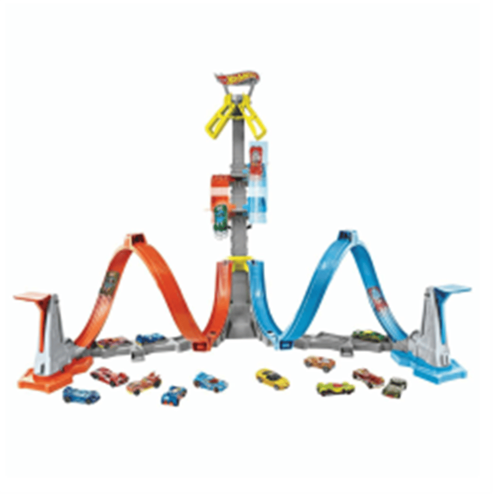 HOT WHEELS DİKEY UÇUŞ HEYECAN YARIŞ SETİ