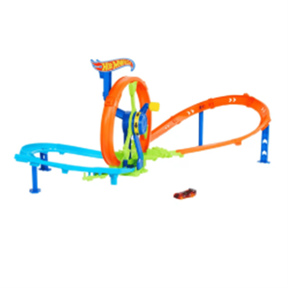 HOT WHEELS HIZLI FIRLATMA VE DÖNGÜ PARKURU OYUN SETİ