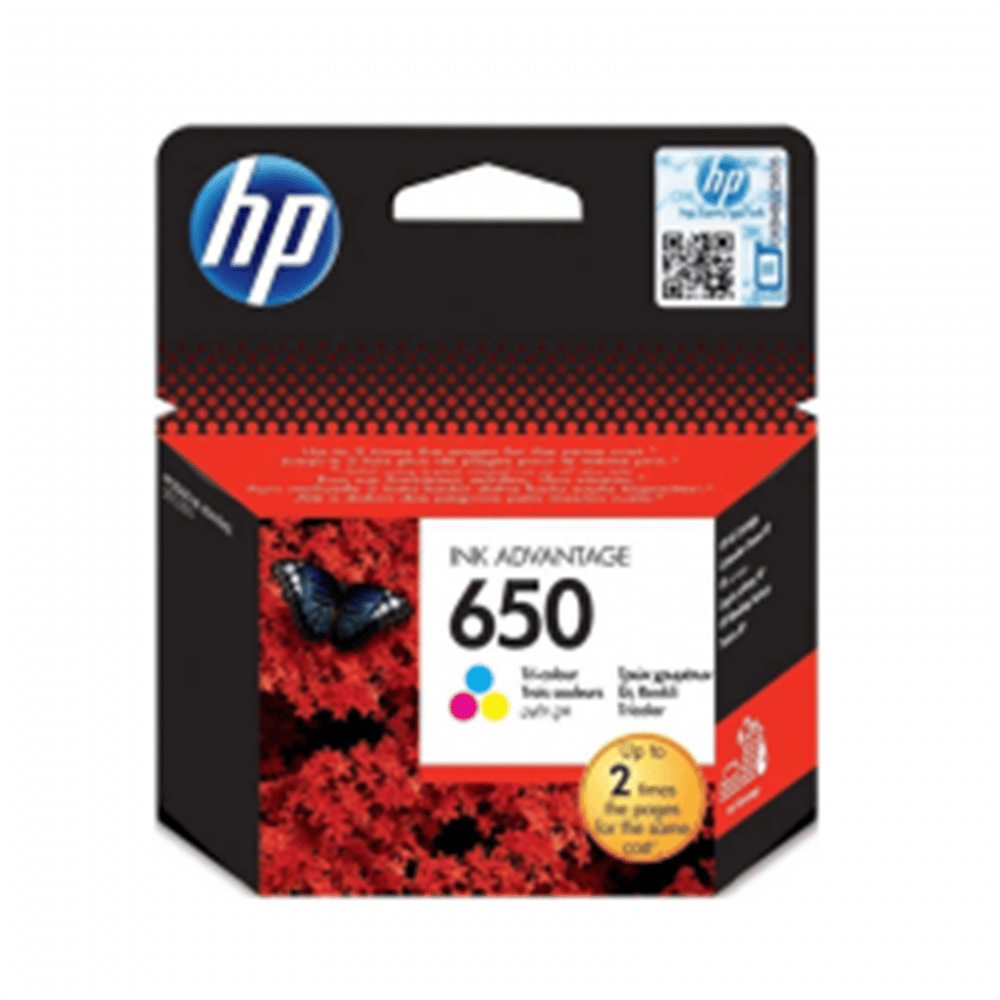 HP 650-CZ102AE RENKLİ KARTUŞ