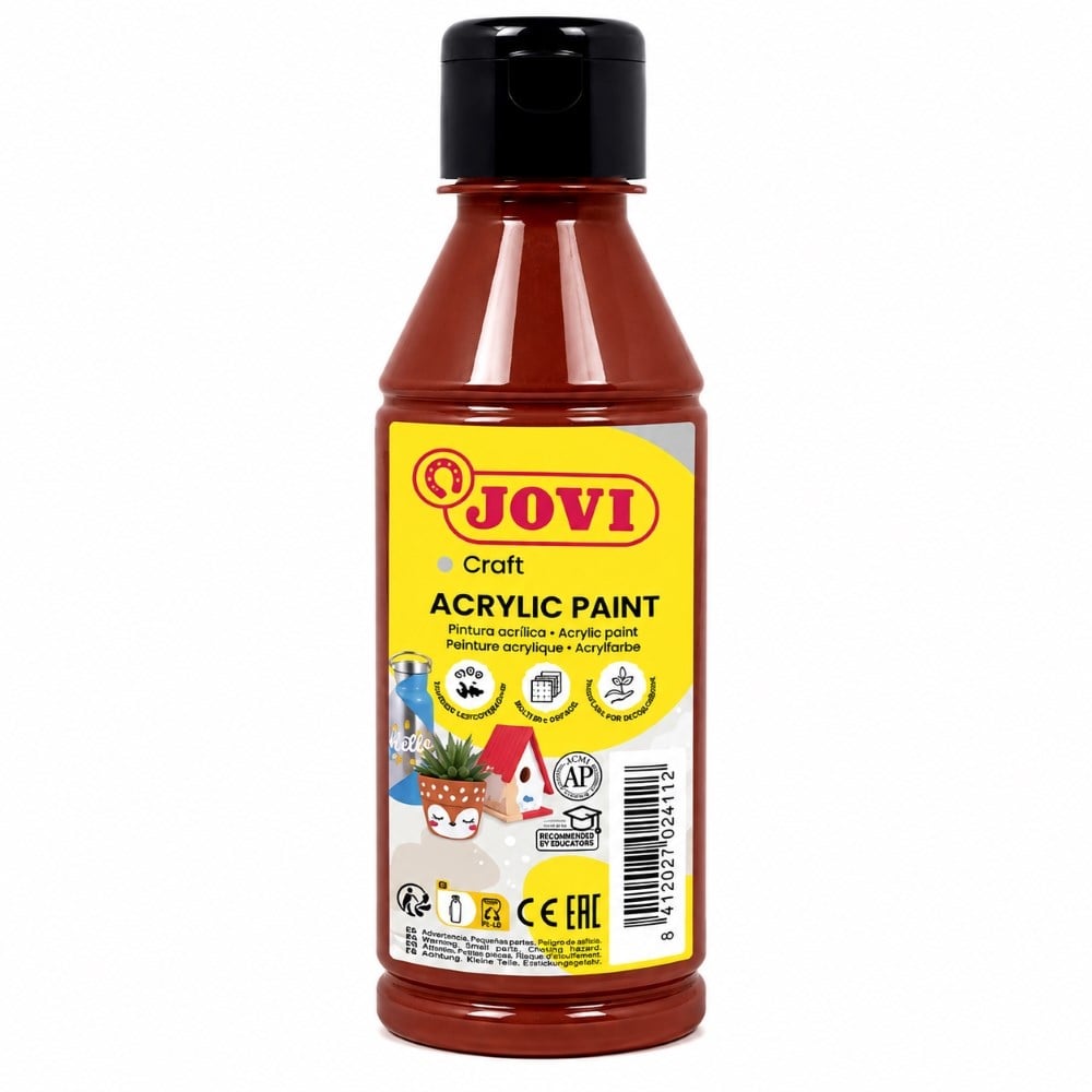 Jovi Jovidecor 680 Akrilik Boya 250 ml Kahverengi