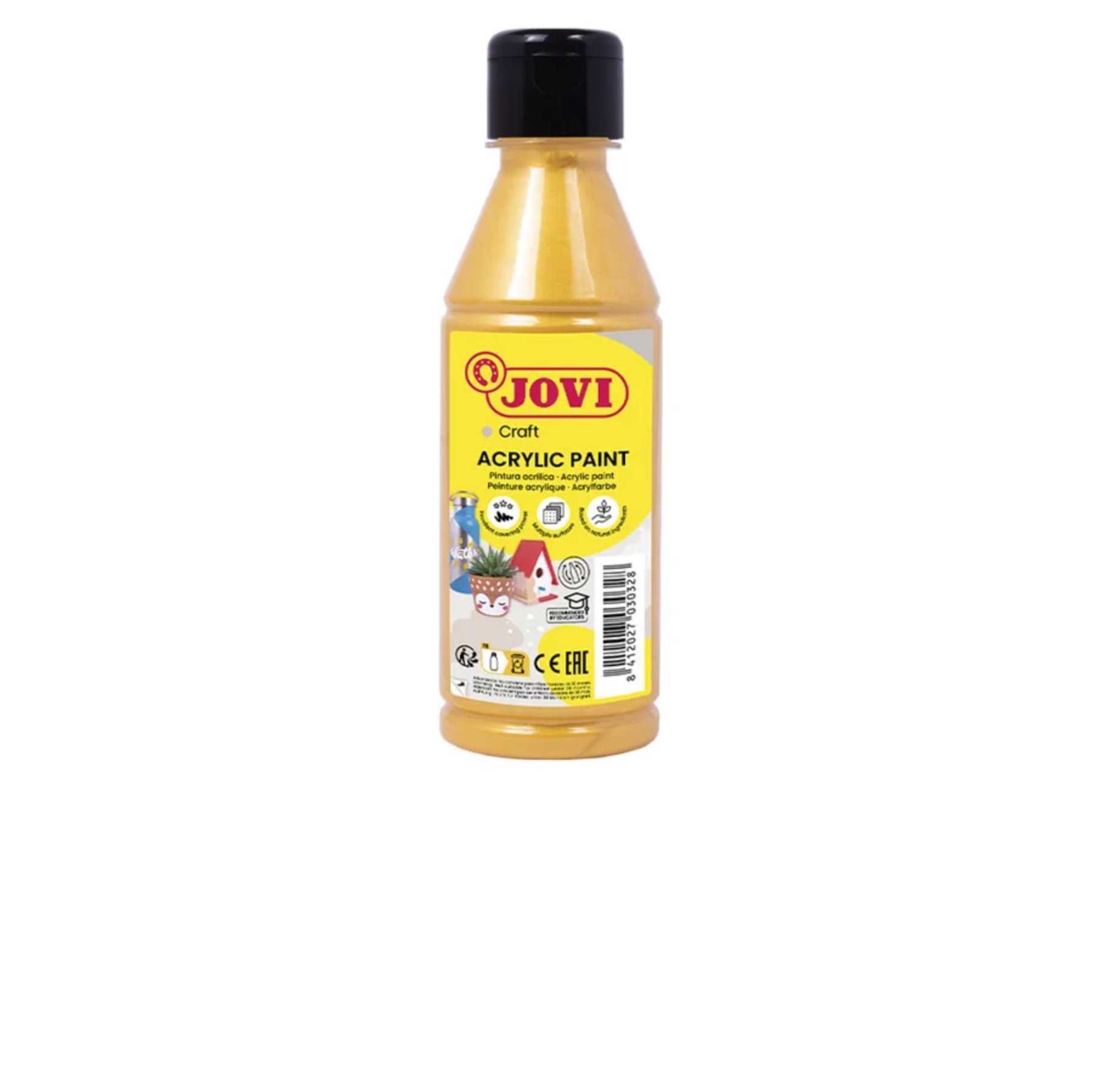 Jovi Jovidecor 680 Akrilik Boya 250 ml Altın