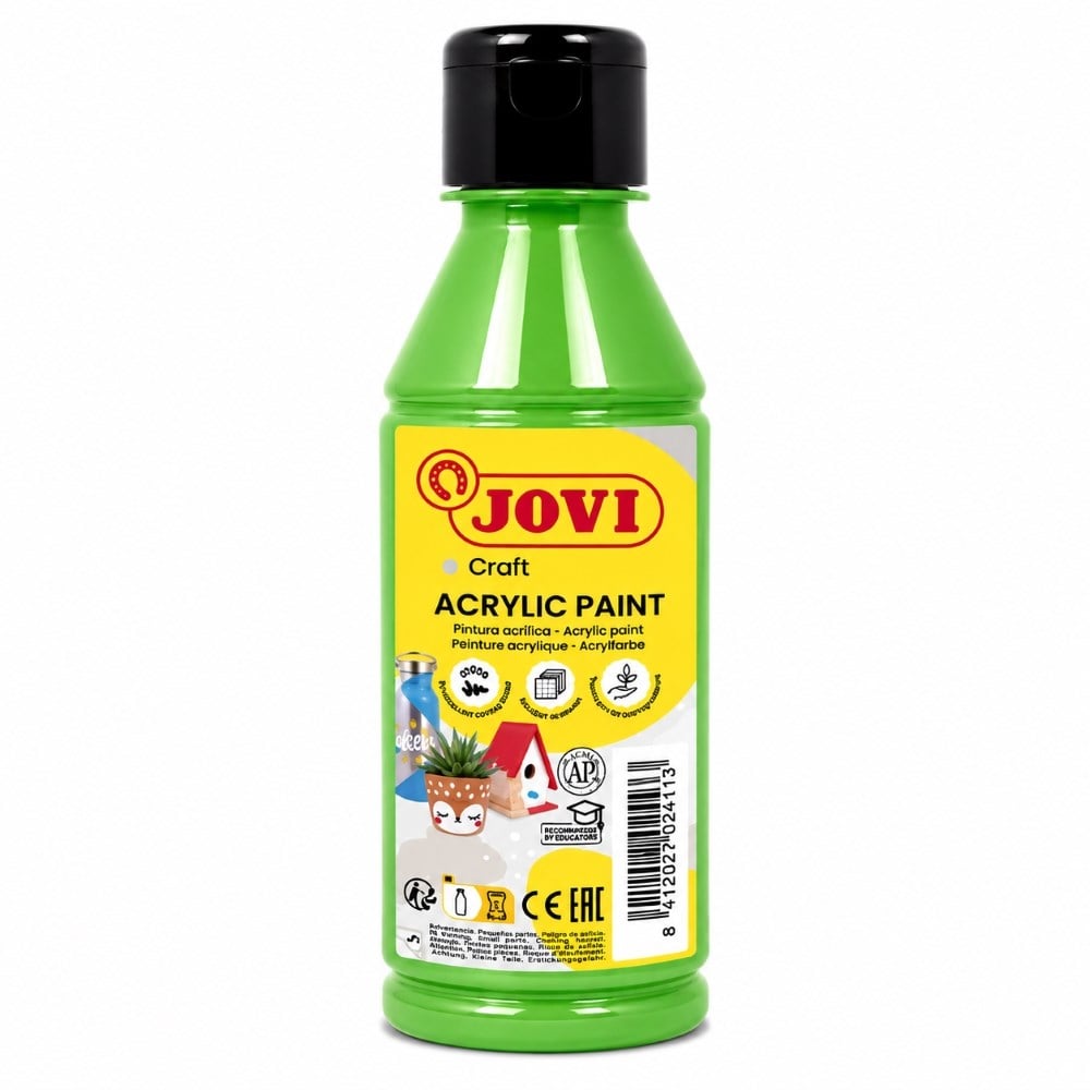 Jovi Jovidecor 680 Akrilik Boya 250 ml Açık Yeşil