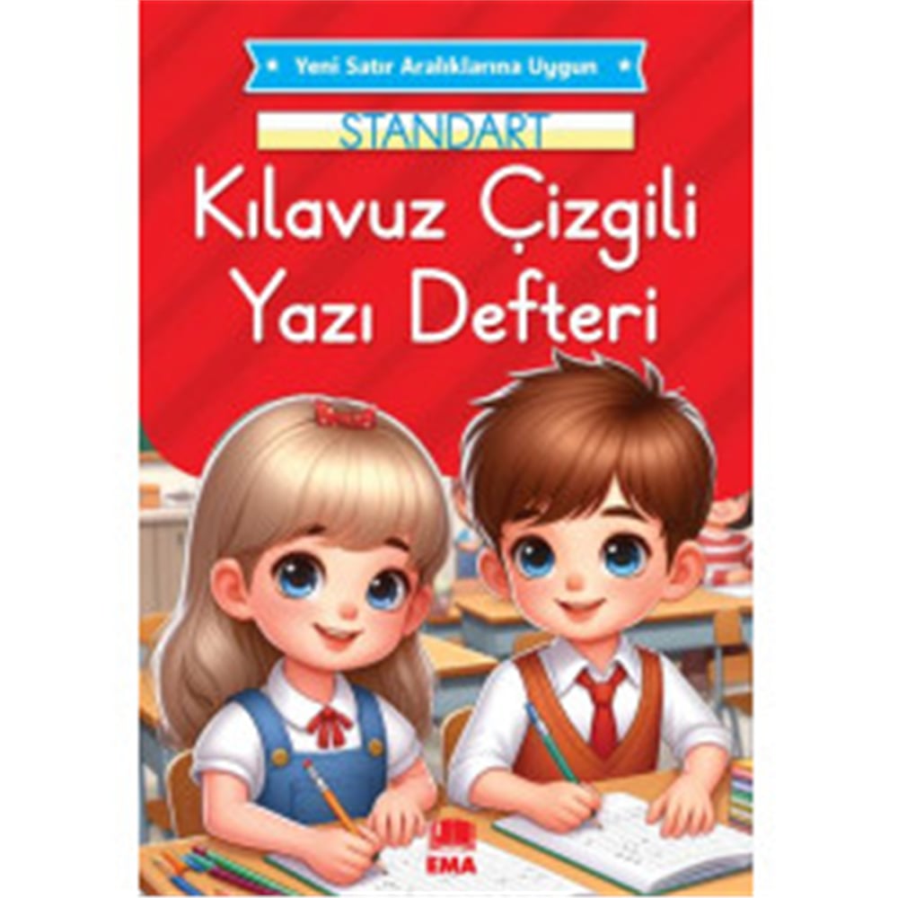 KLAVUZ CIZGILI YAZI DEFTERI (17*24EBAT)EMA COCUK 605-2005-33-0