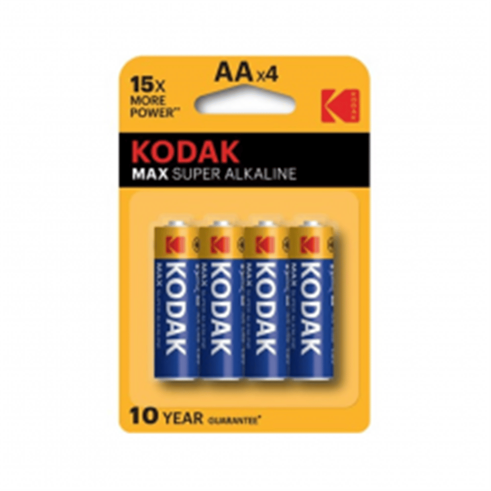 KODAK MAX 4 ADET ALKALİN KALEM PİL-AA