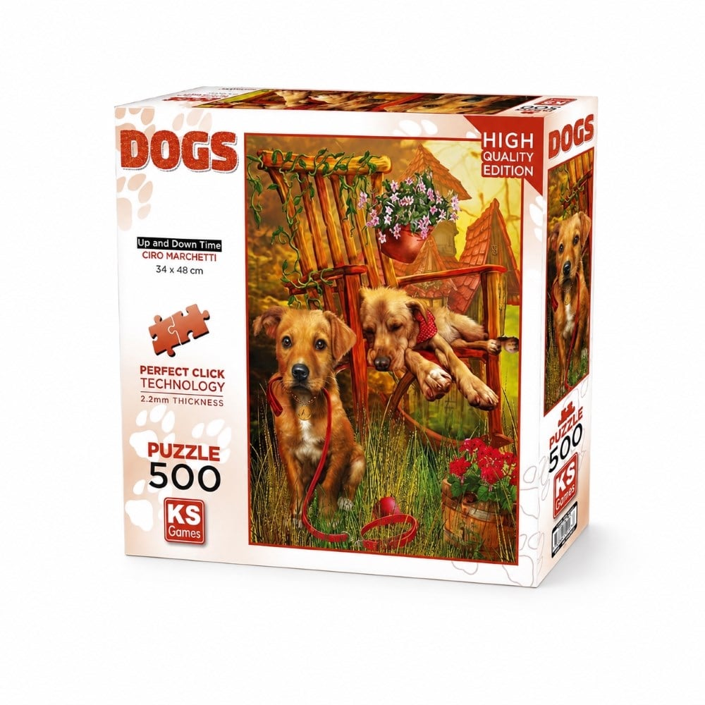 KS PUZZLE 500 UP AND DOWN TIME