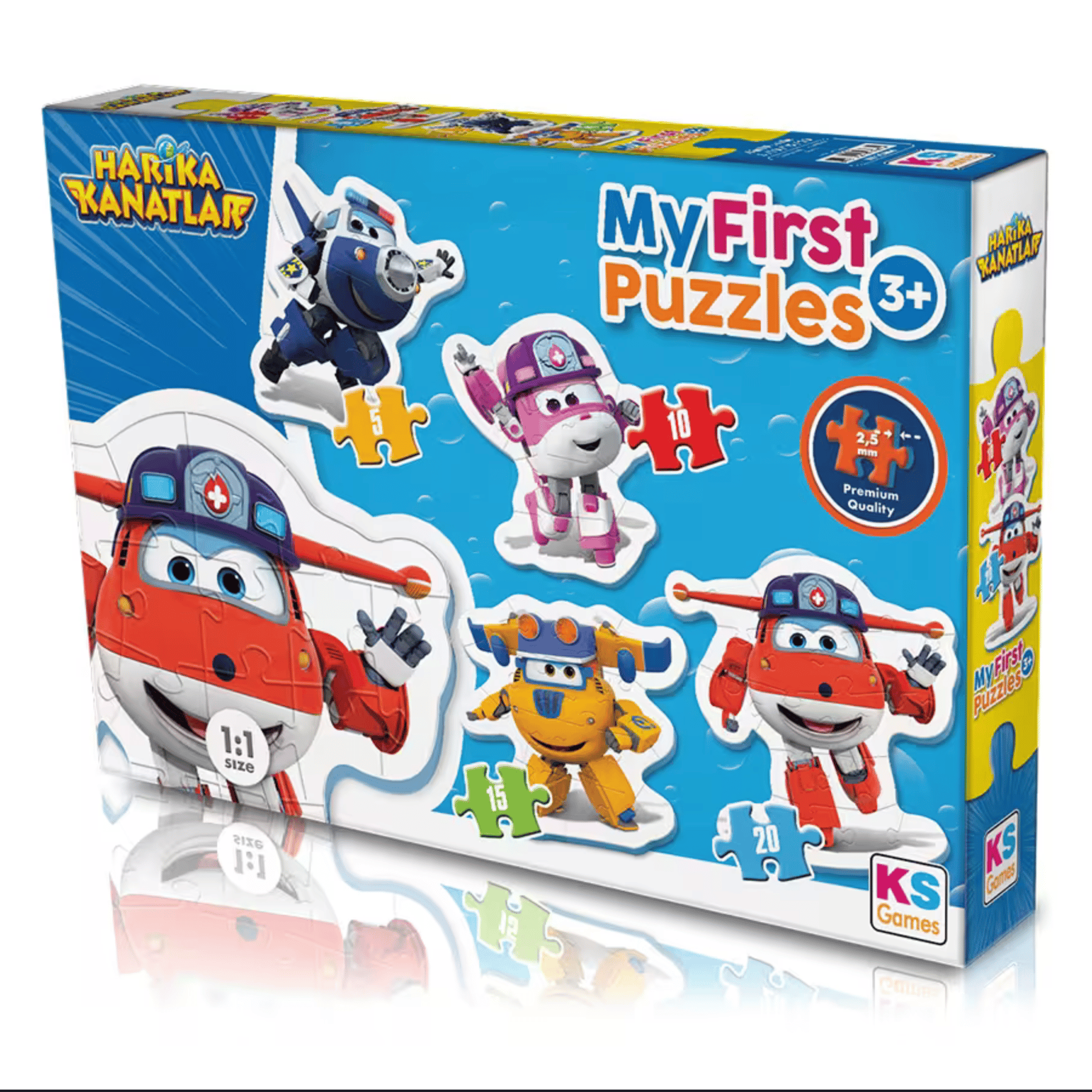 KS PUZZLE HARIKA KANATLAR MY FIRST 4 IN 1
