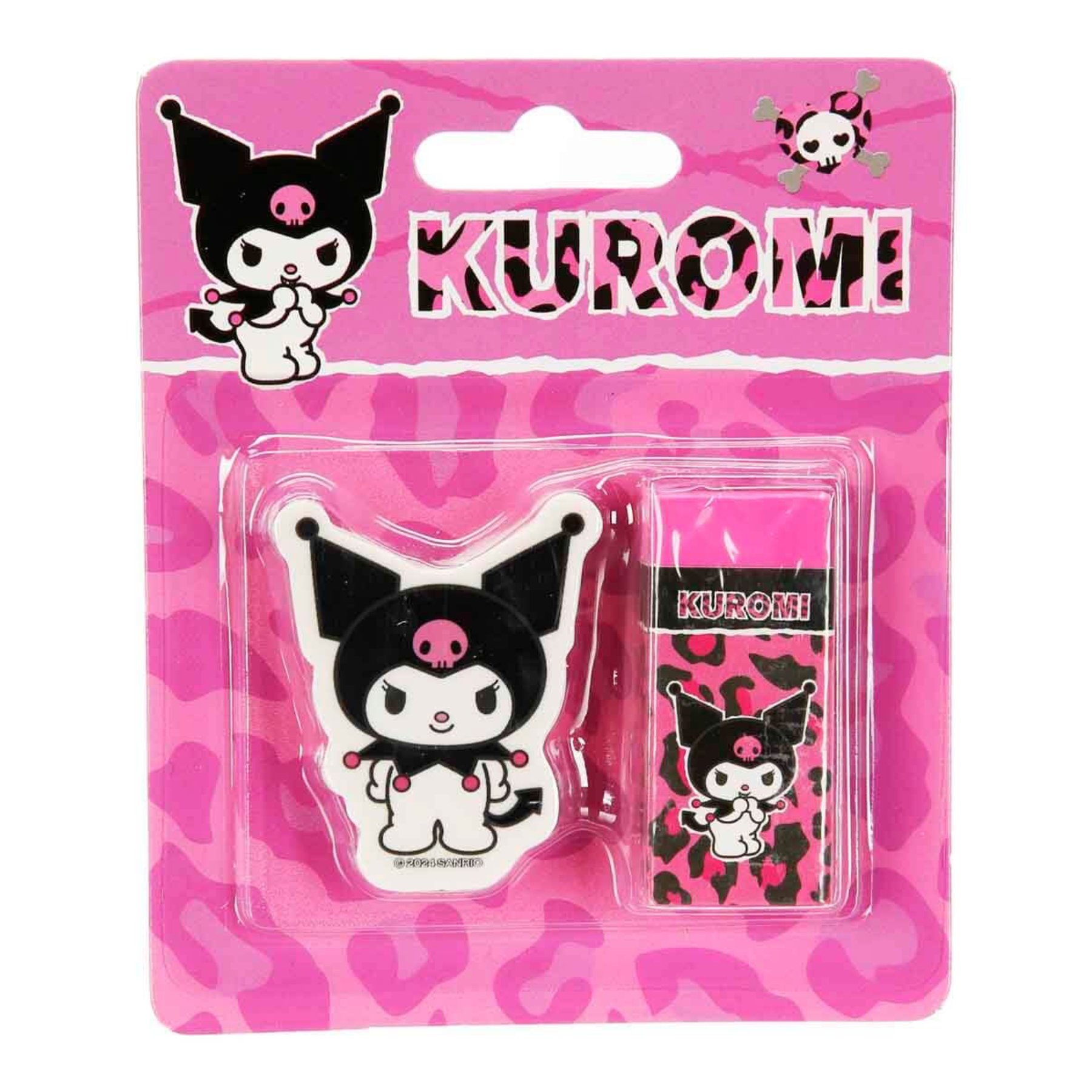 Kuromi 2'li Kırtasiye Seti 008 2 Silgili