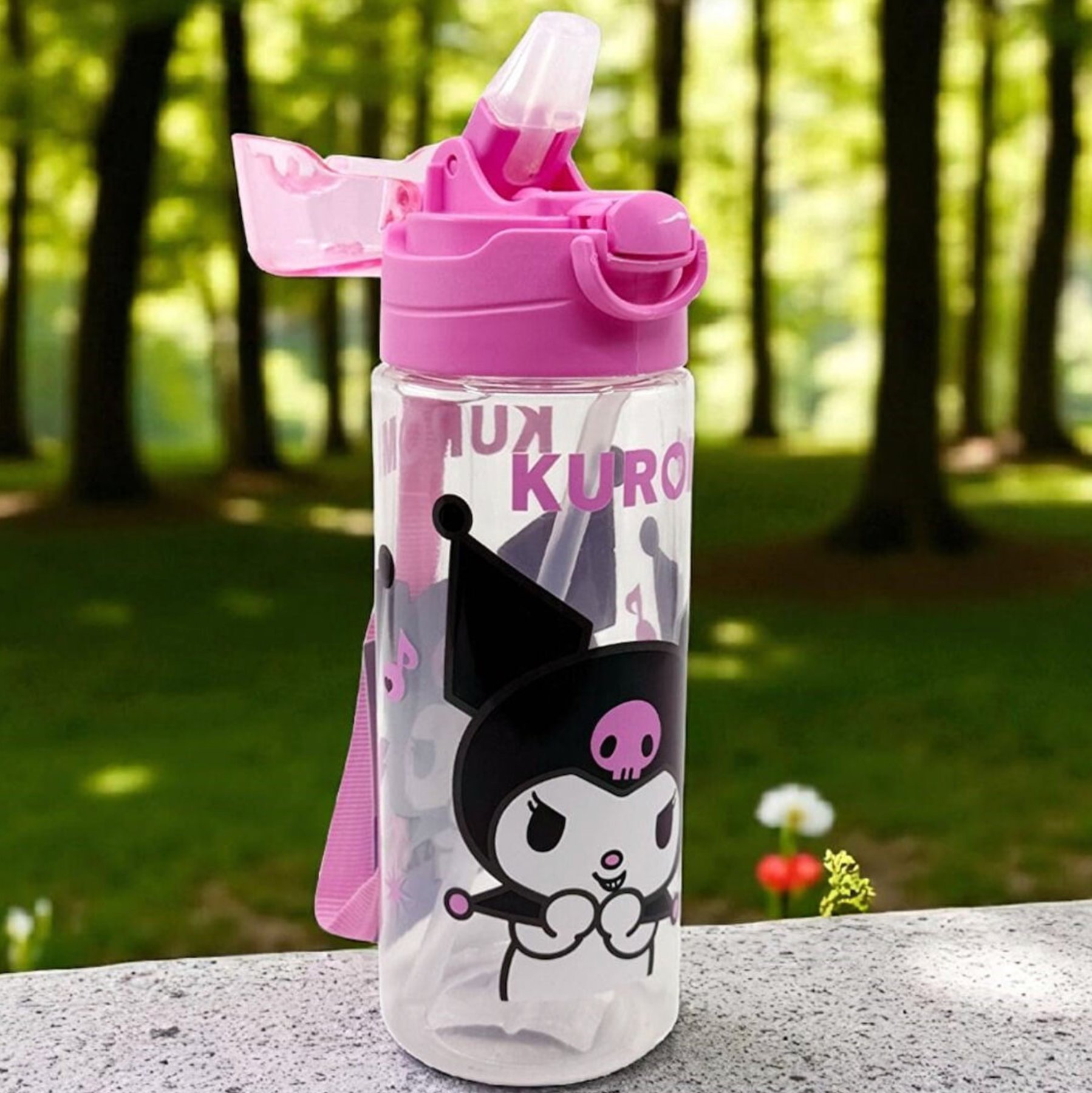 KUROMI LİSANSLI 500 ML MATARA - 3406