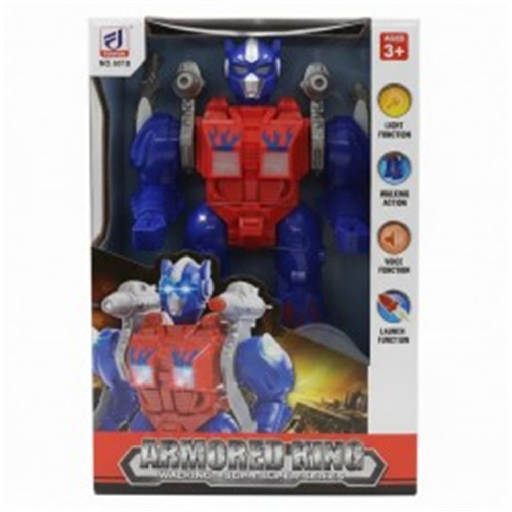 KUT.PİLLİ ROBOT ARMORED KING
