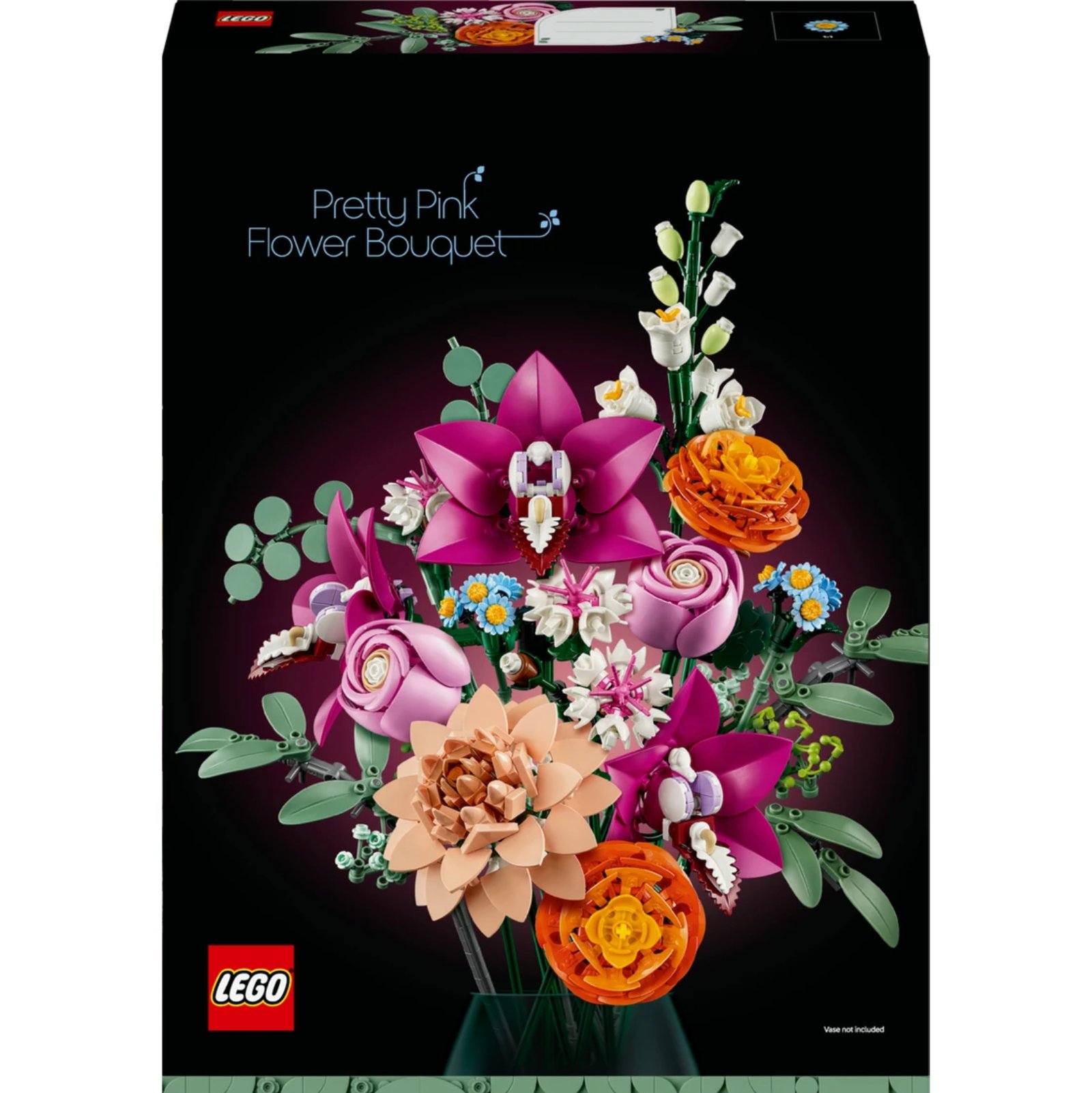 LEGO ART PEMBE ÇİÇEK BUKETİ