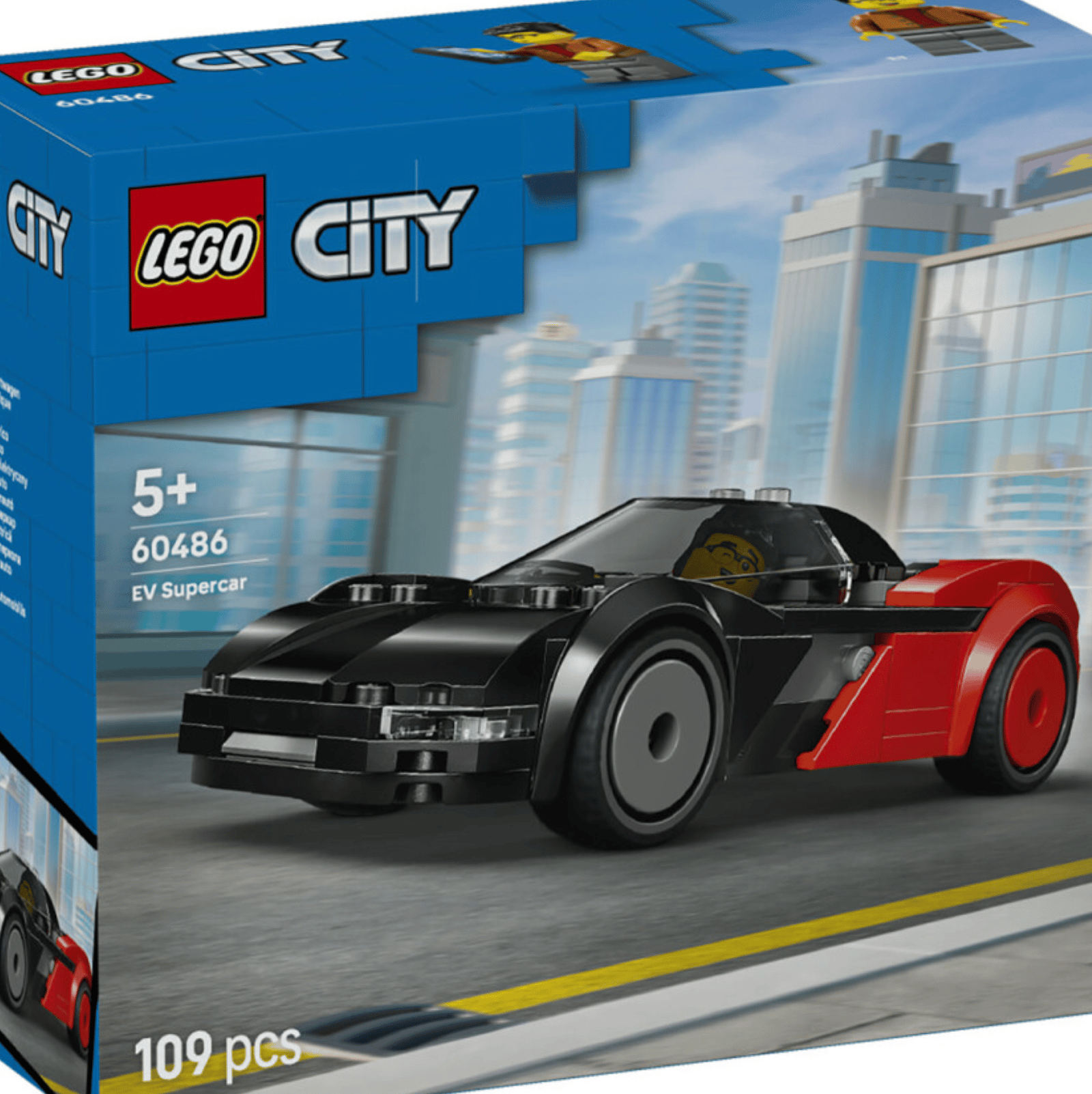 LEGO CITY ELEKTRİKLİ SÜPER ARABA
