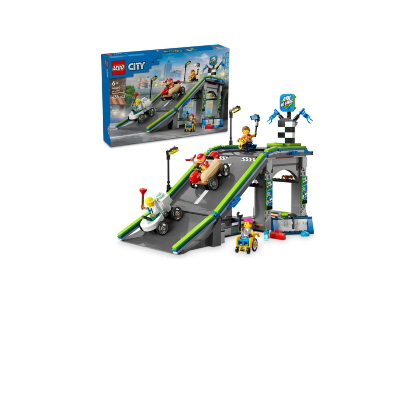 LEGO CITY LİMİT YOK YARIŞ RAMPASI