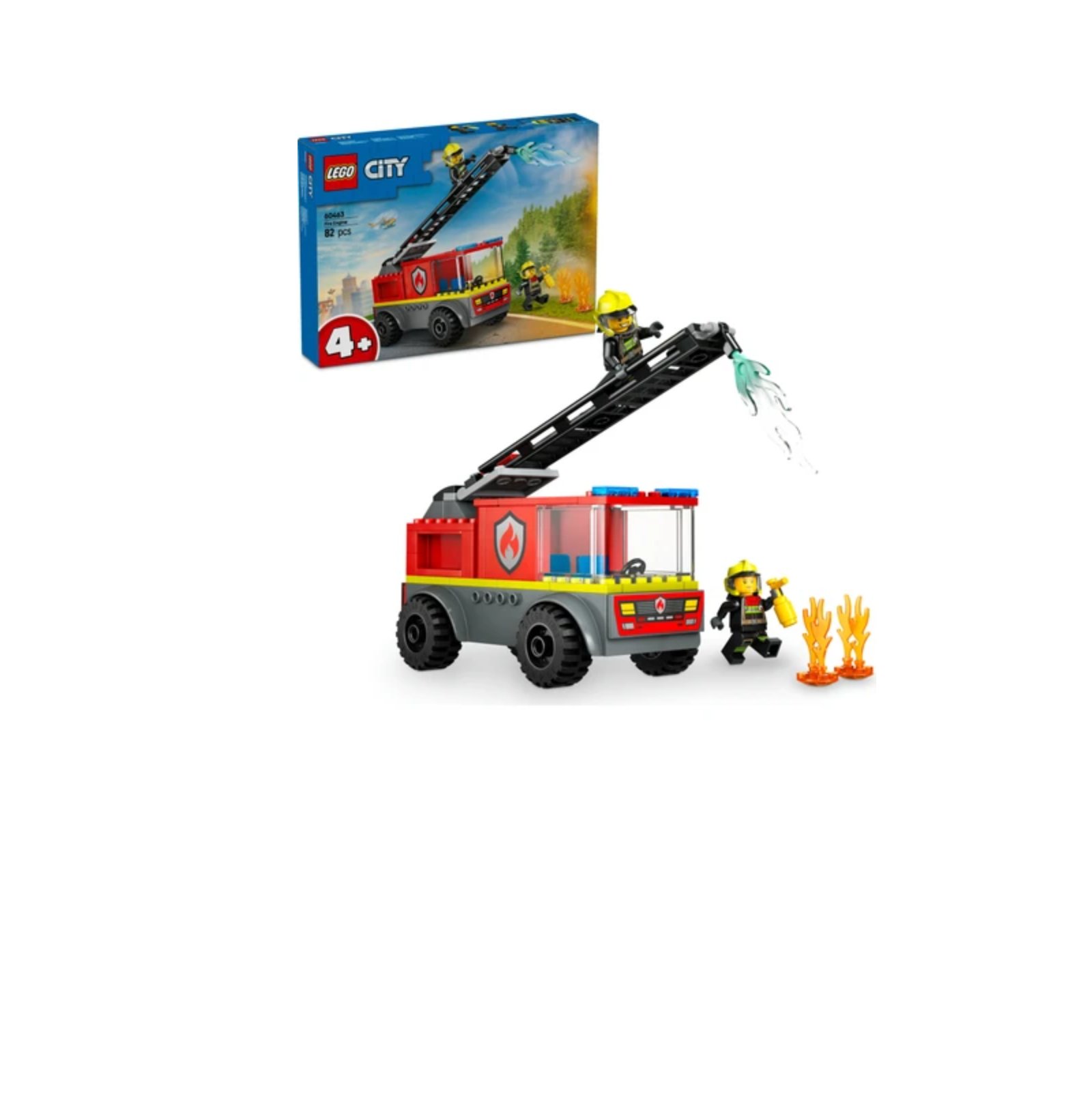 LEGO CITY MERDİVENLİ İTFAİYE KAMYONU