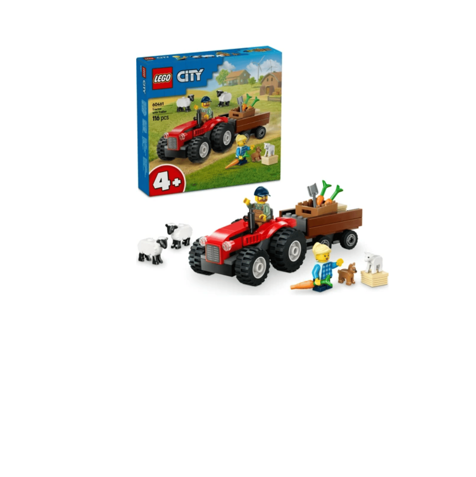 LEGO CITY RÖMORKLU ÇİFTLİK TRAKTÖRÜ