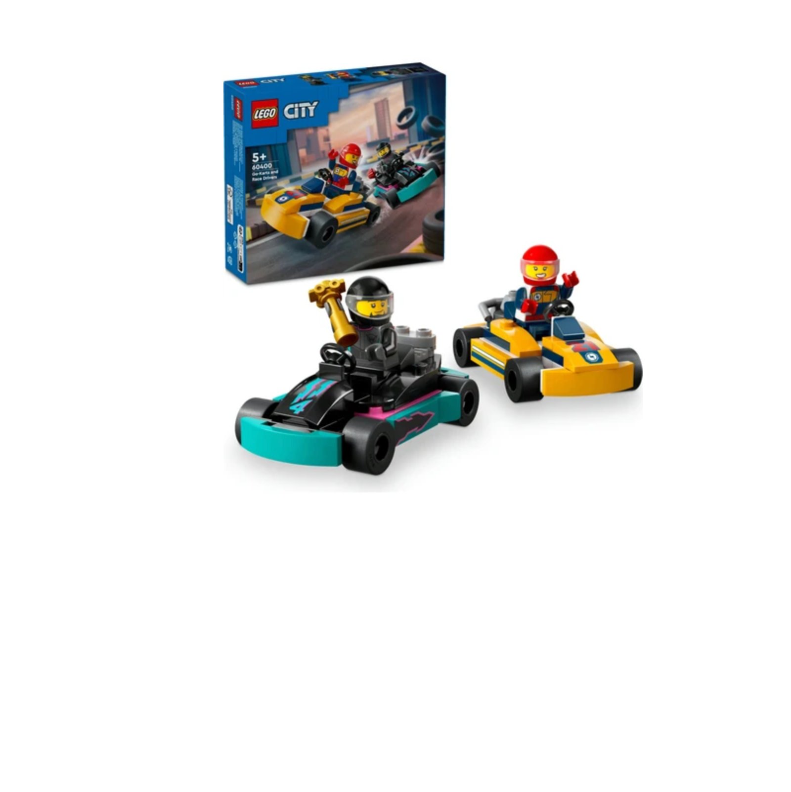 LEGO GO-KARTIAR VE YARIŞ SÜRÜCÜLERİ