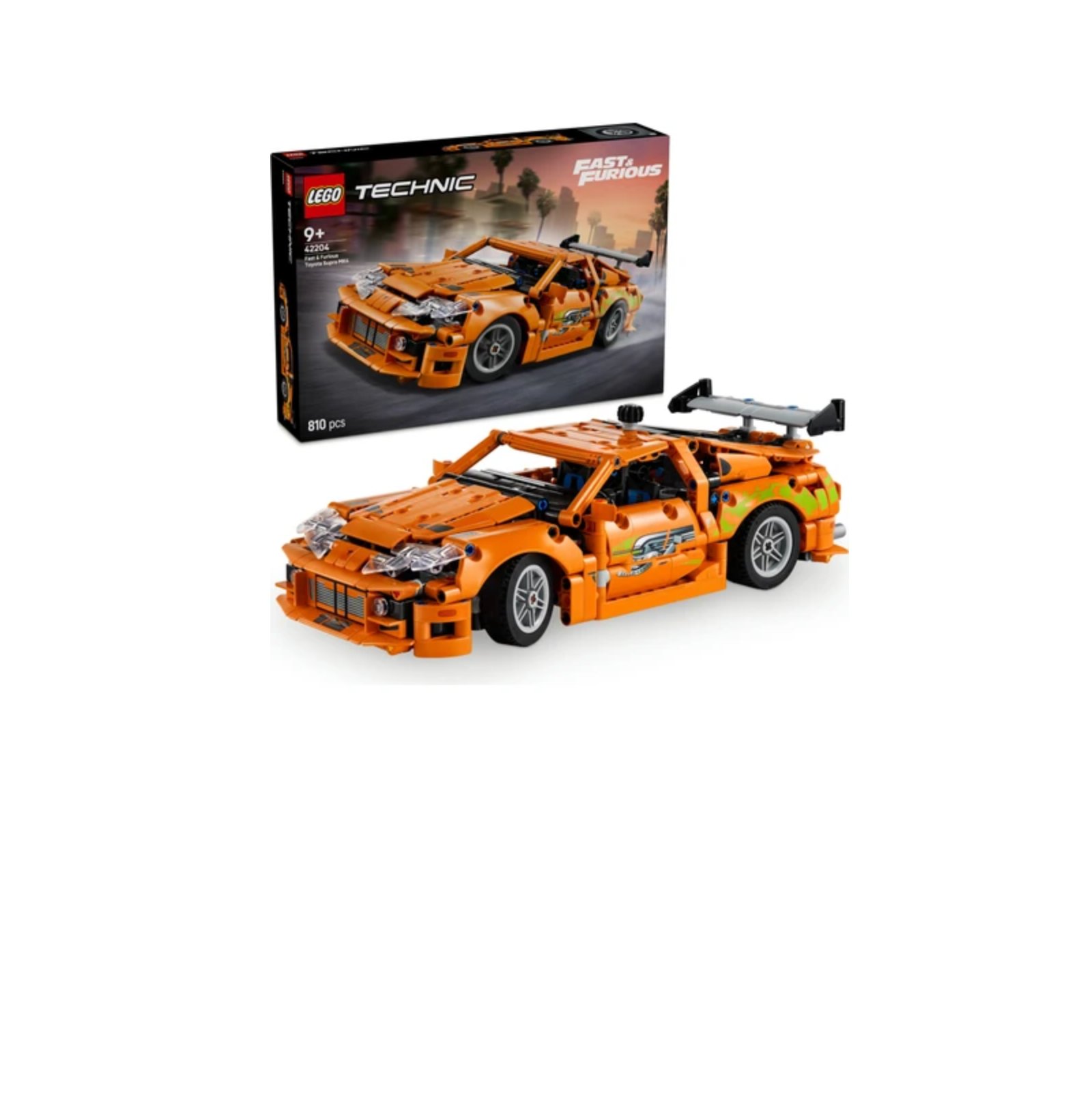 LEGO HIZLI ÖFKELİ TOYOTA SUPRA