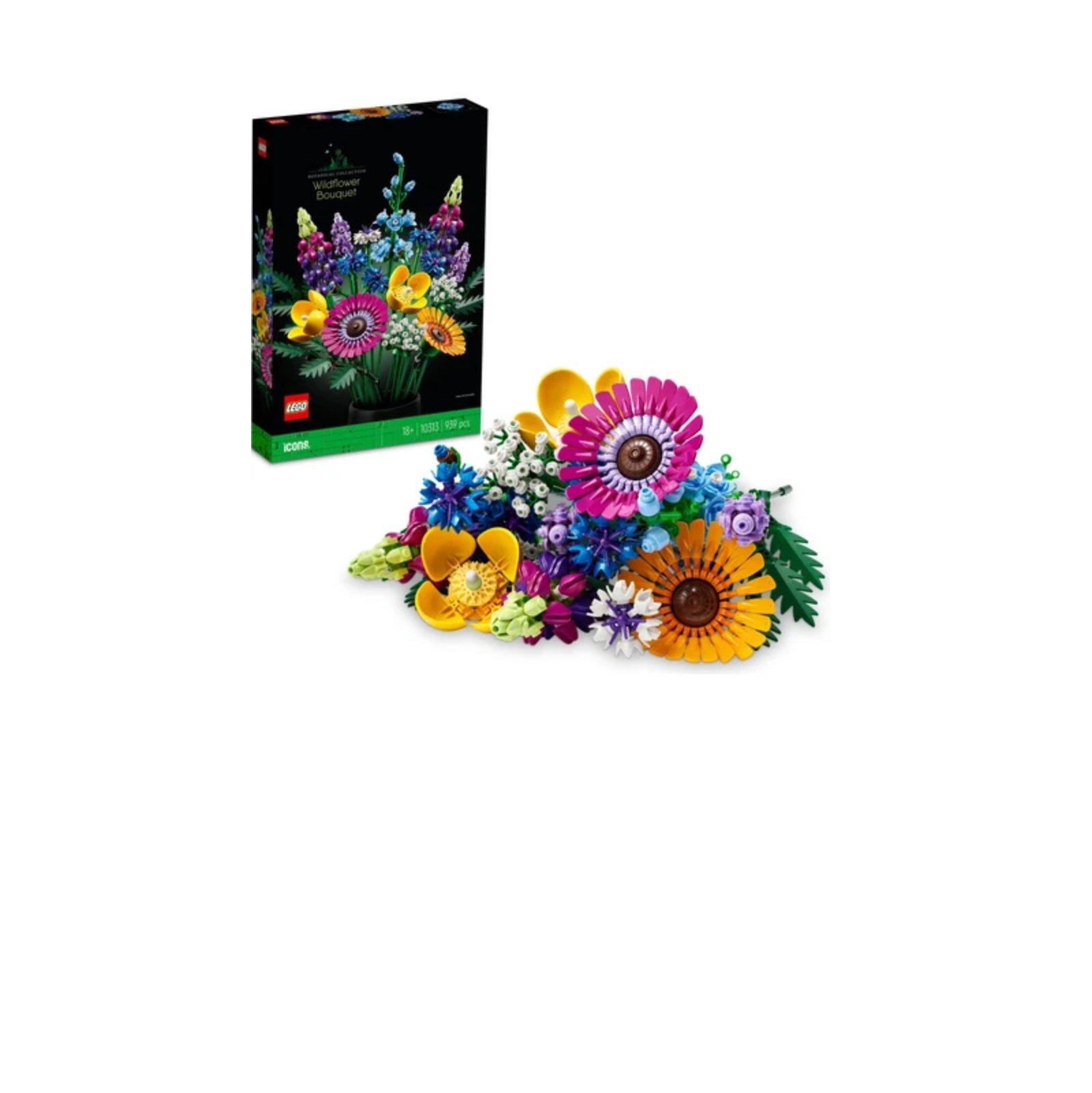 LEGO ICONS KIR ÇİÇEKLERİ BUKETİ