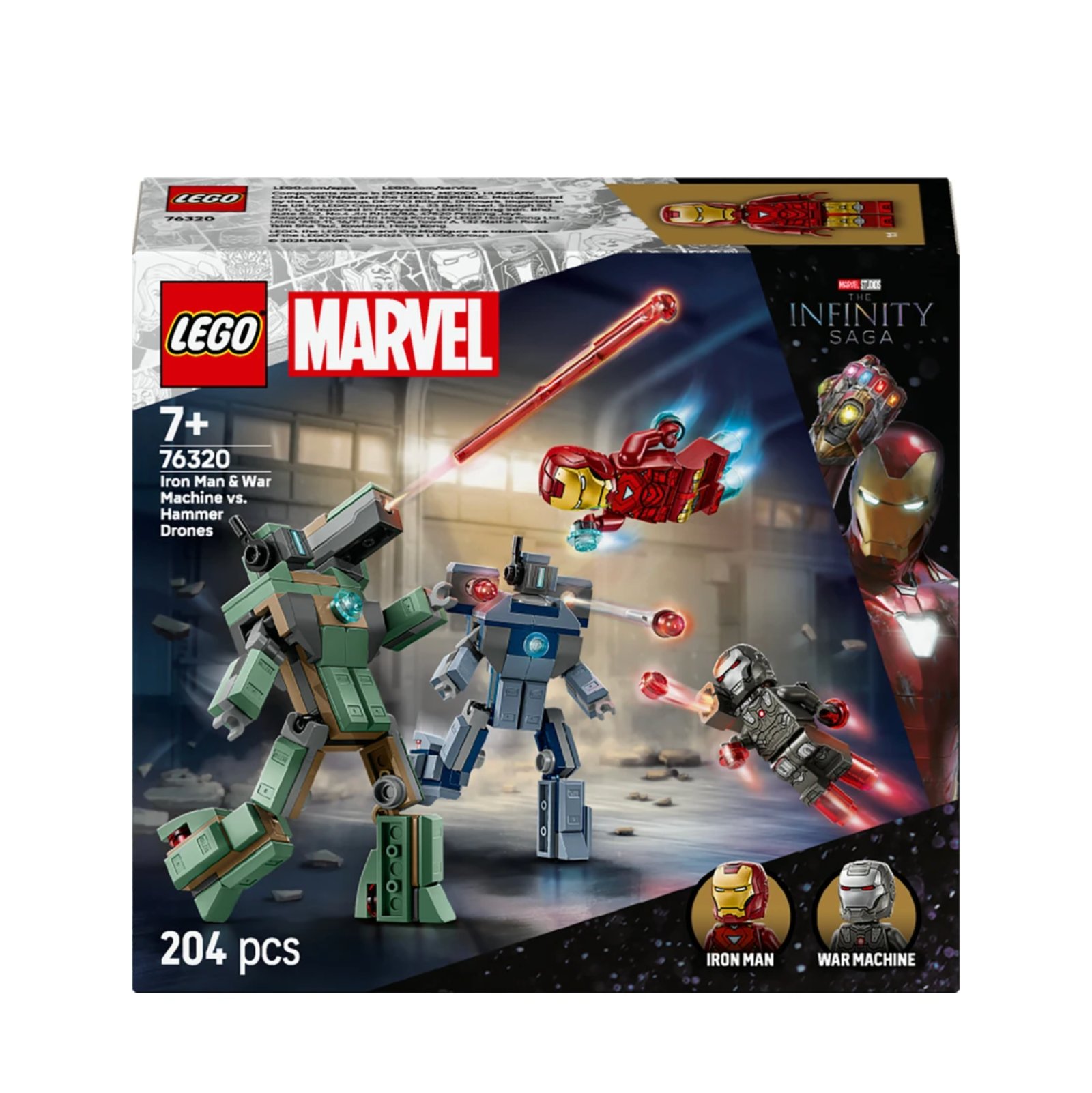 LEGO IRONMAN VE İNSANSIZ ARAÇLAR
