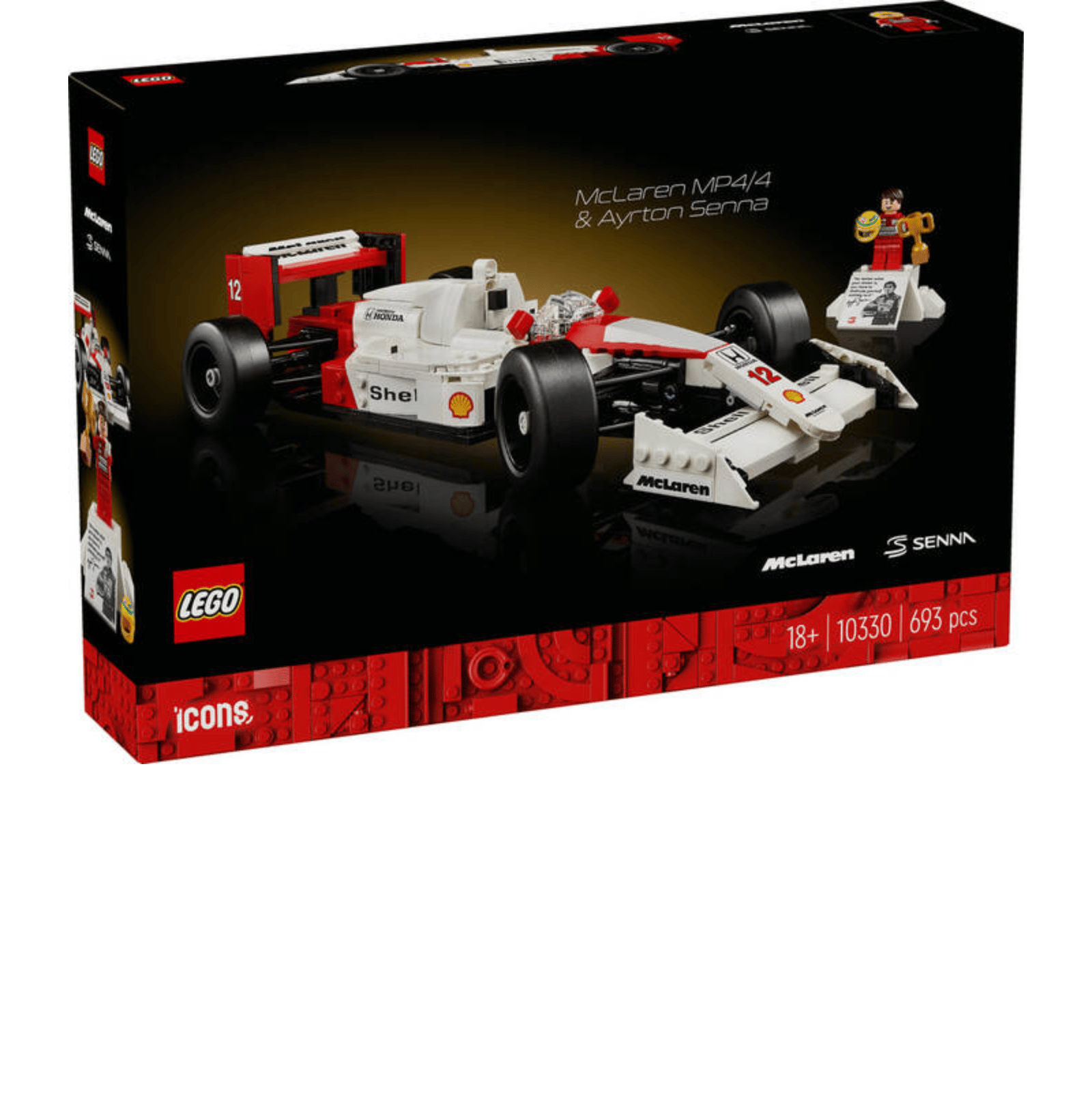 LEGO MCLAREN MP4/4&AYRTON SENNA