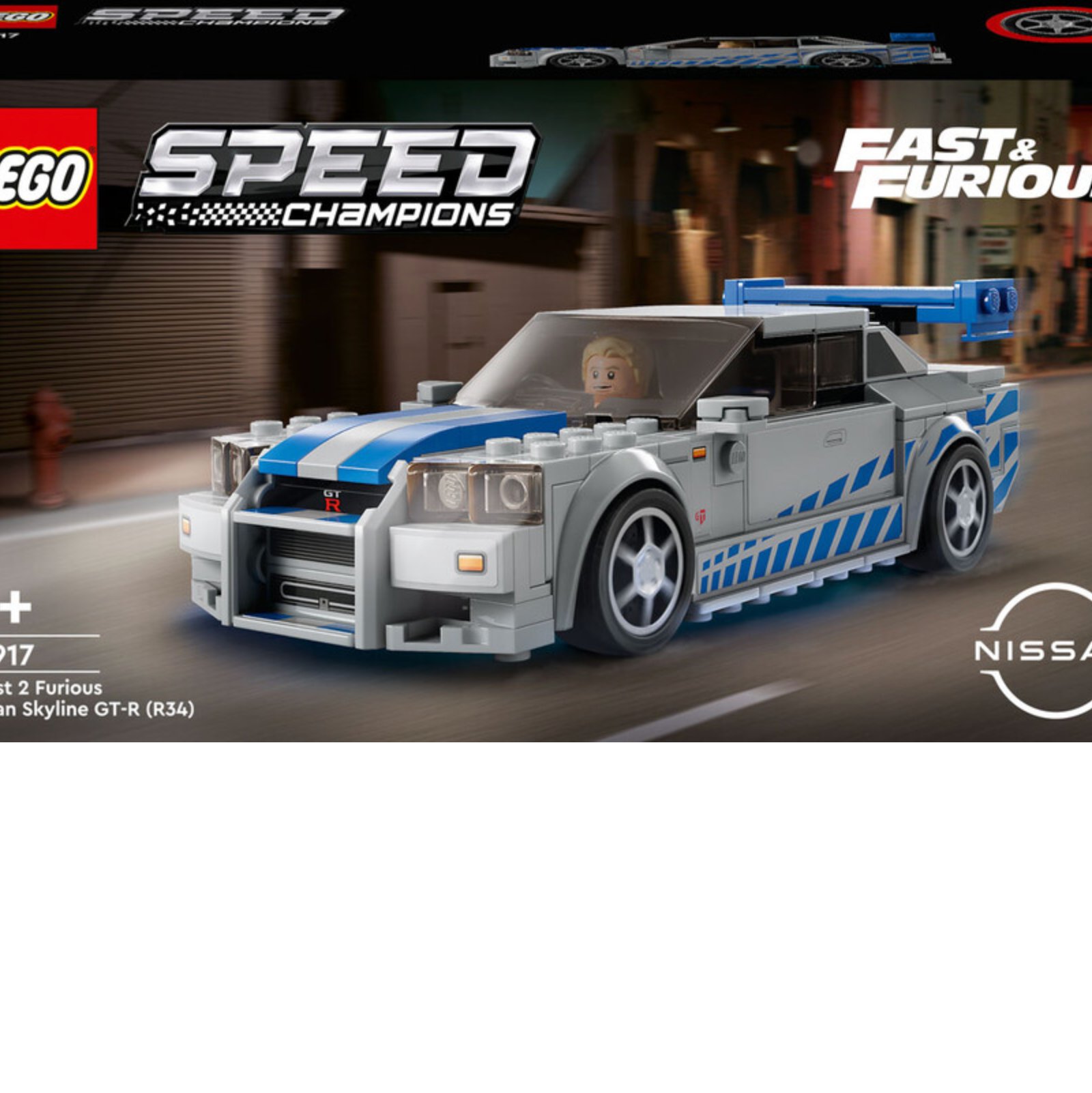 LEGO SPEED 2 FAST 2 FURIOS NISSAN