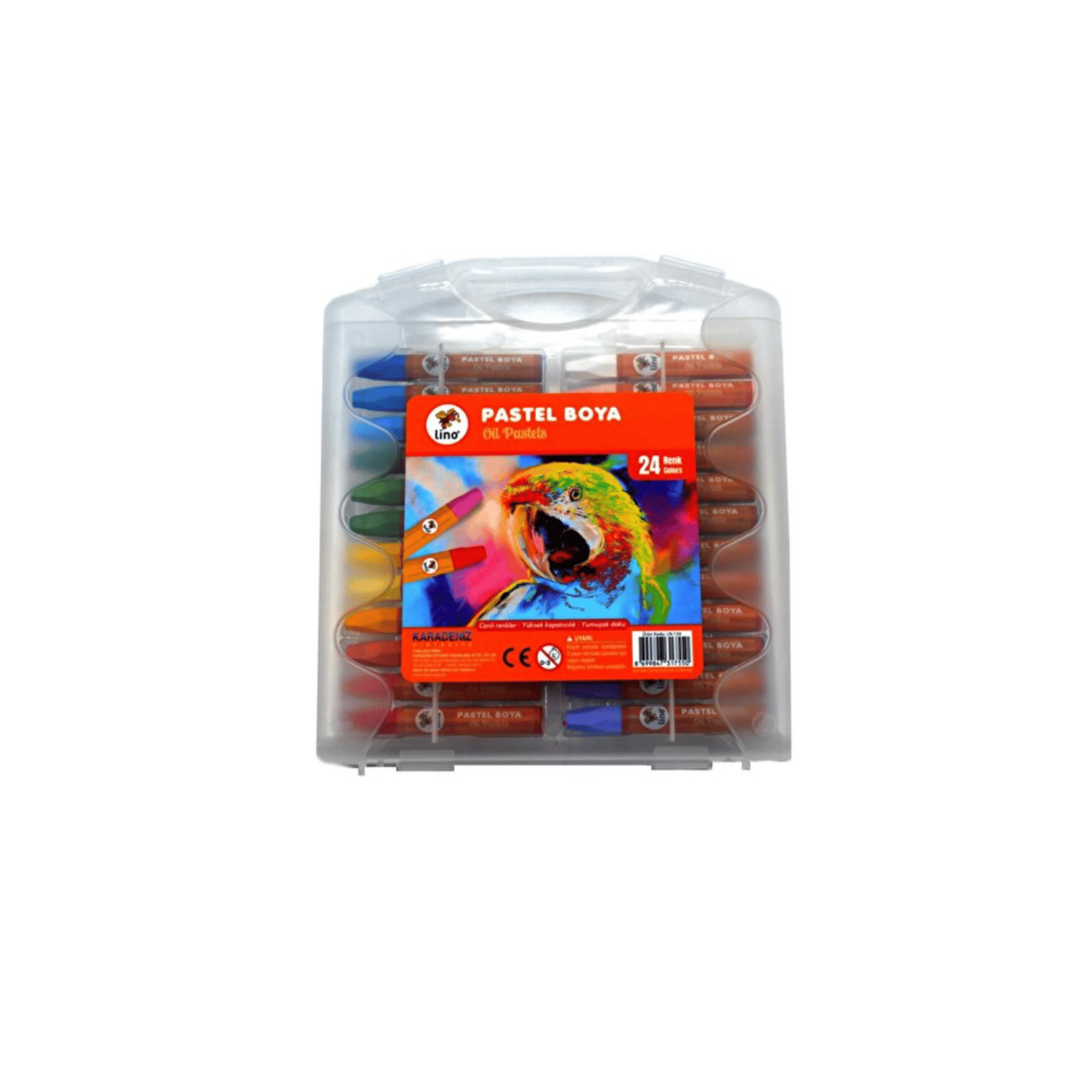 LİNO YAĞLI PASTEL BOYA 24 LÜ