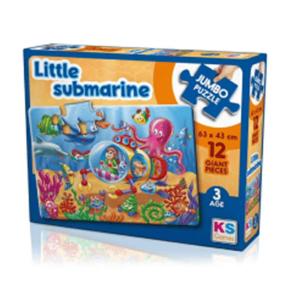 LITTLE SUBMARINE JUMBO PUZZLE 12 PRÇ