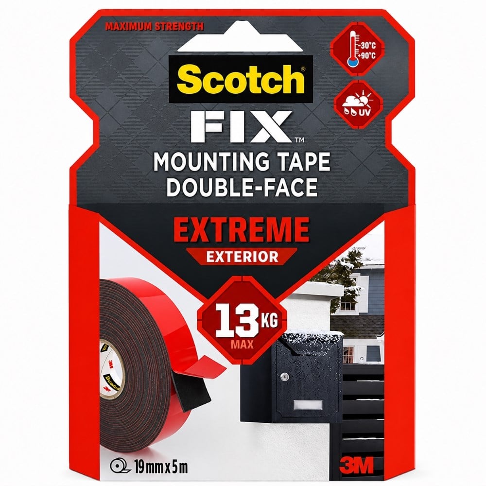 MAS 4002 SCOTCH ŞEFFAF MONTAJ BANDI 19*5 MM