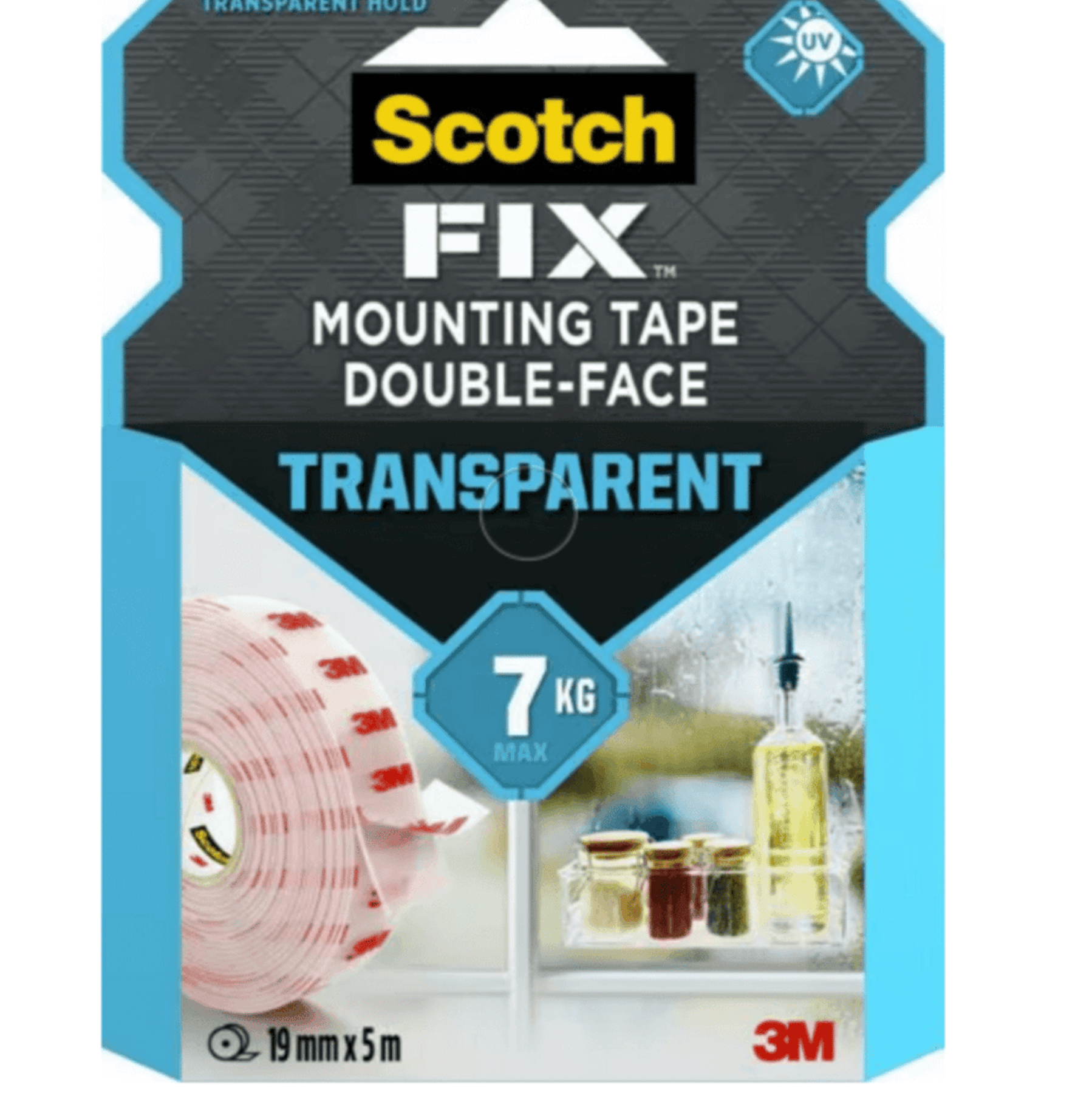 MAS 4004 SCOTCH ŞEFFAF MONTAJ BANDI 19*5 MM