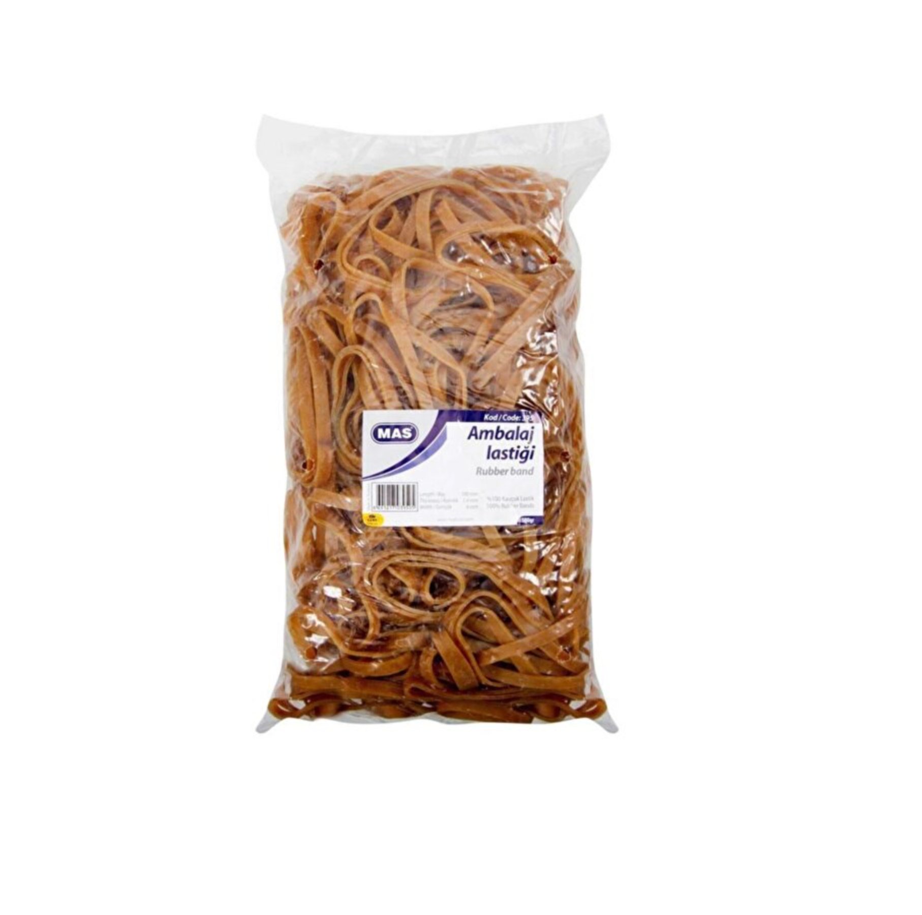 MAS AMBALAJ LASTİĞİ MİDİ 500GR POŞET 385 