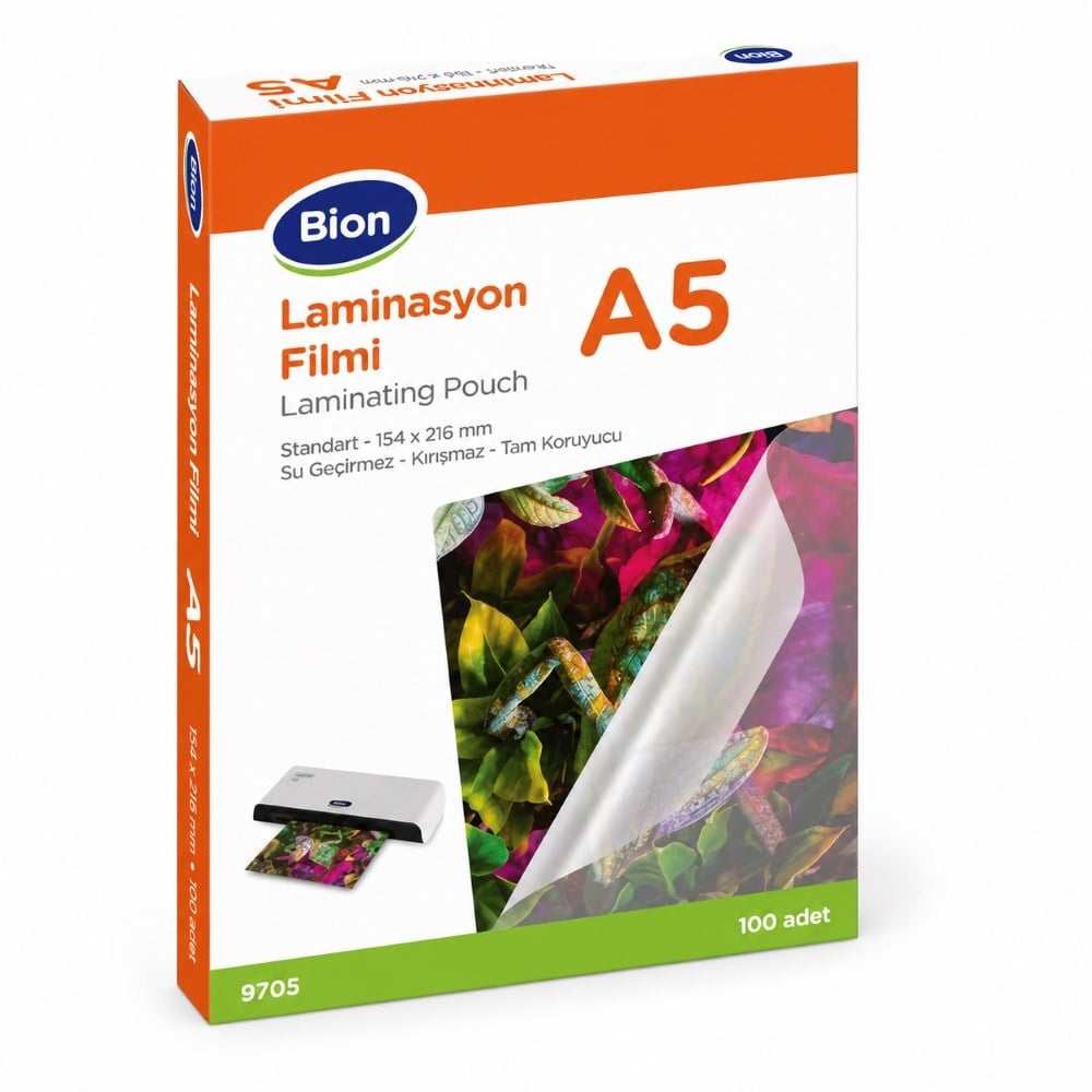 Mas Bion A5 Laminasyon Filmi 100 adet 
