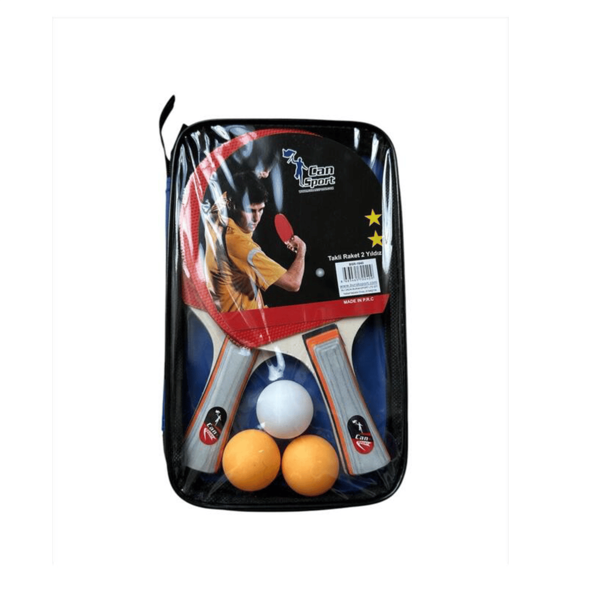 MASA TENİSİ RAKETİ 2 Lİ 2 YILDIZ BSR-1840