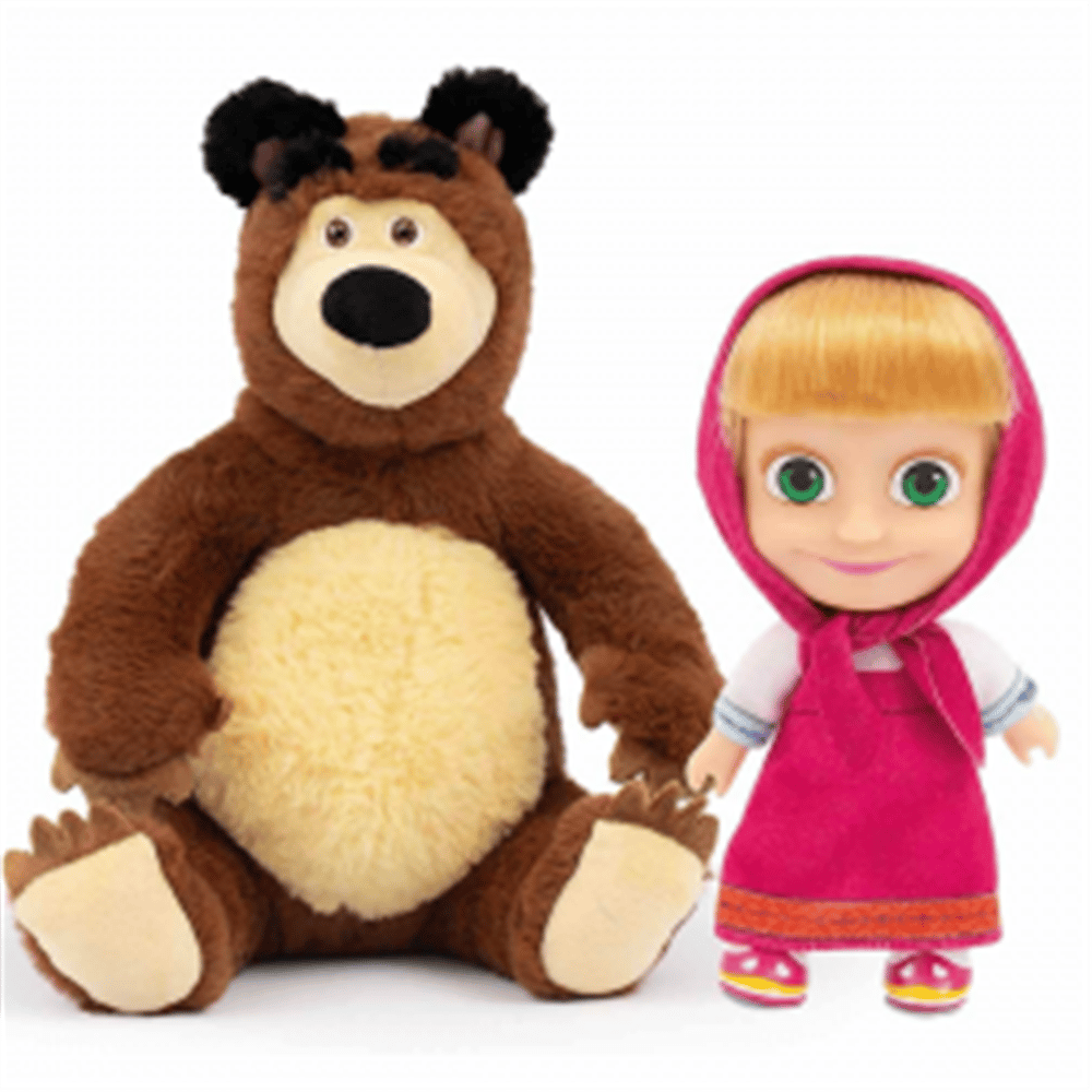 MASHA&KOCA AYI 20CM PELUS 12CM BEBEK