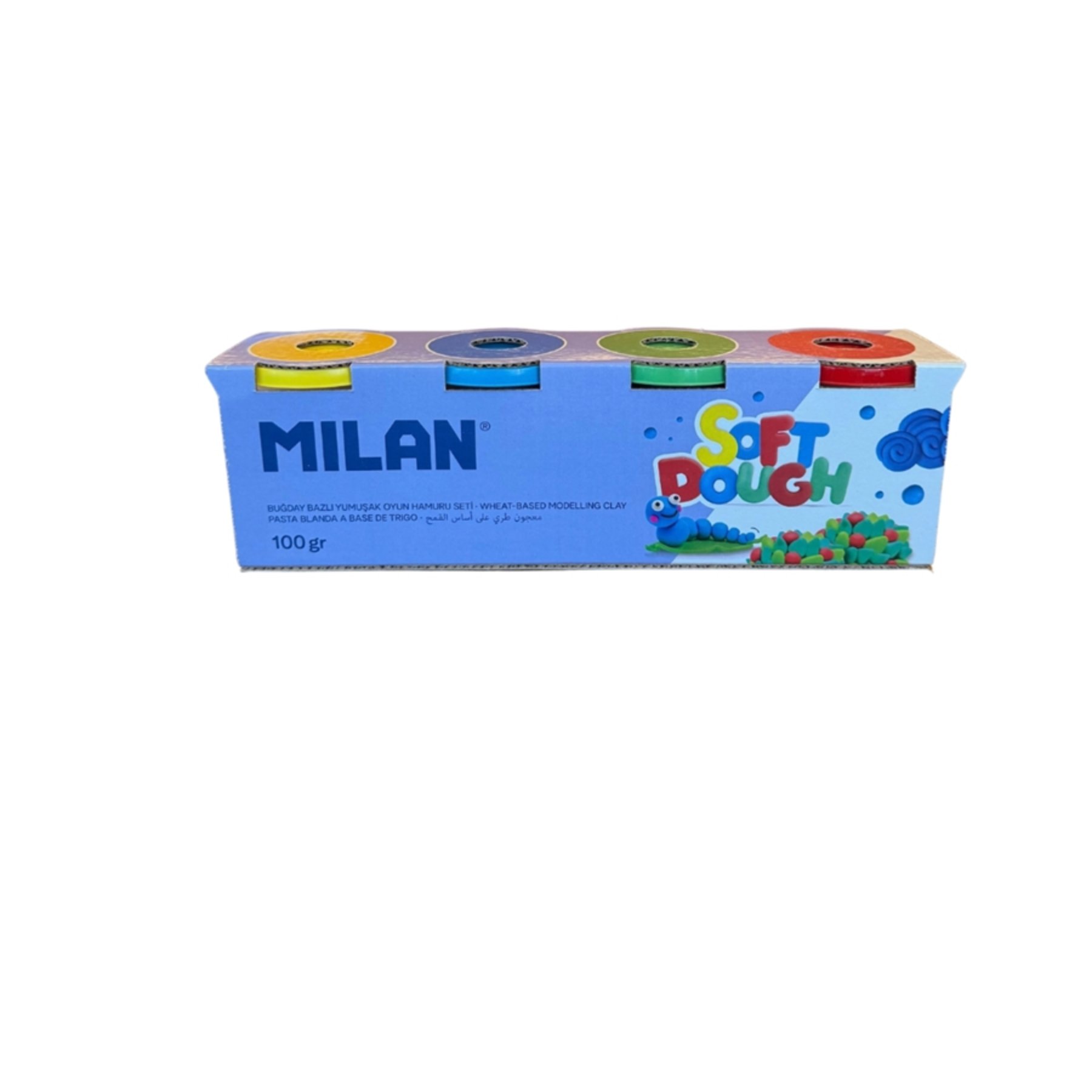 Milan Mılan Oyun Hamuru 4 Renk 100 gr