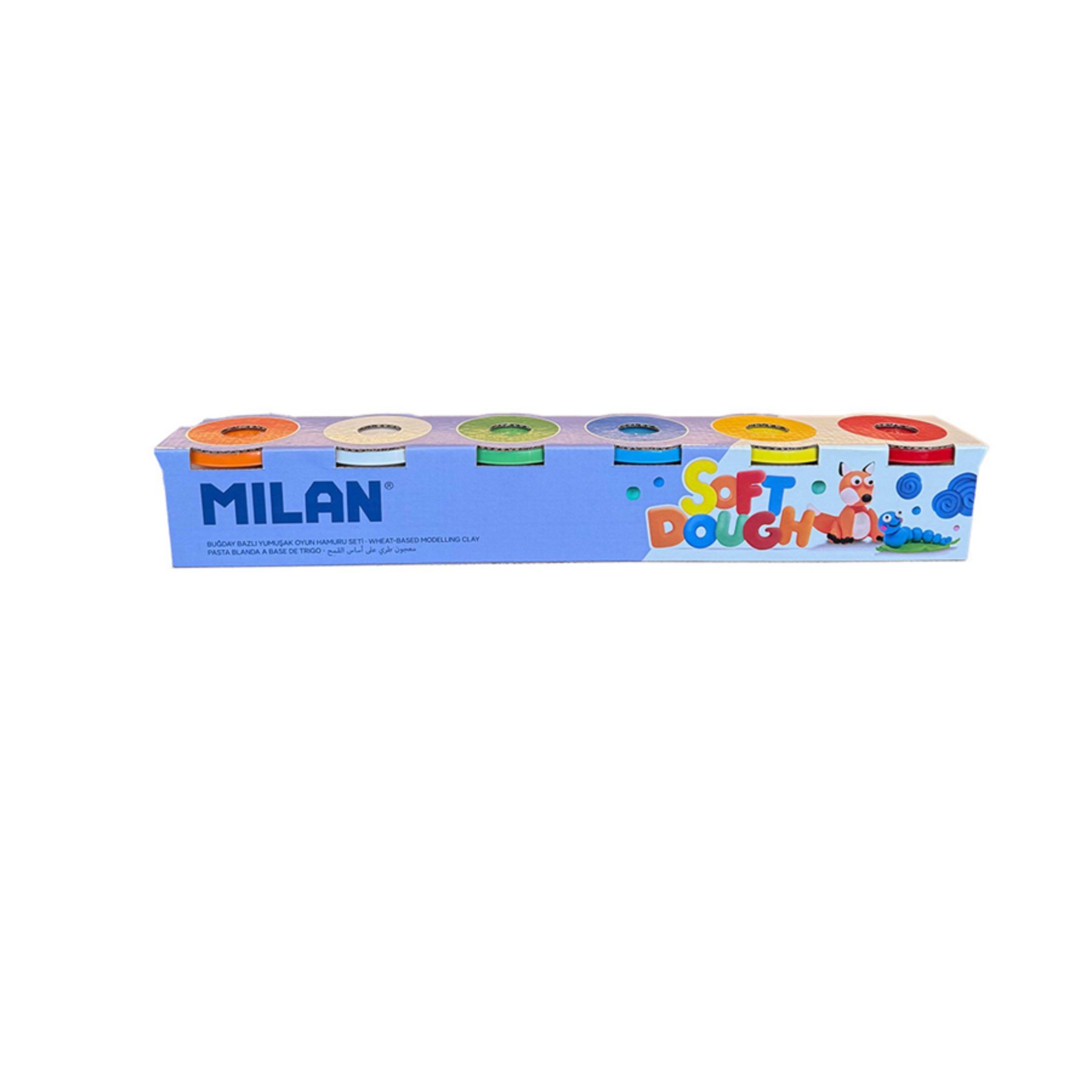 Milan Mılan Oyun Hamuru 6 Renk 100 gr