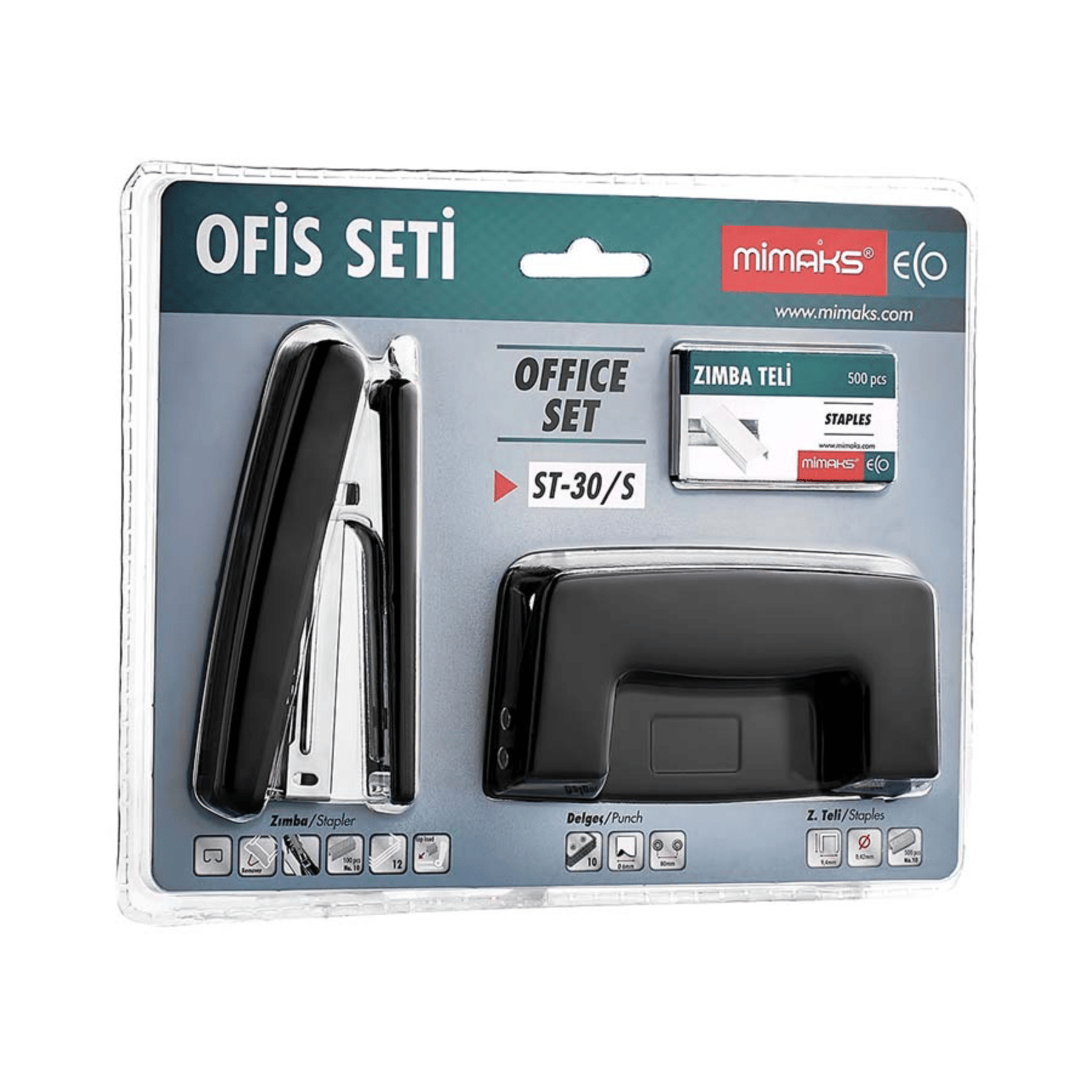 MİMAKS ST-30 ZIMBA+DELGEÇ+TEL SET 