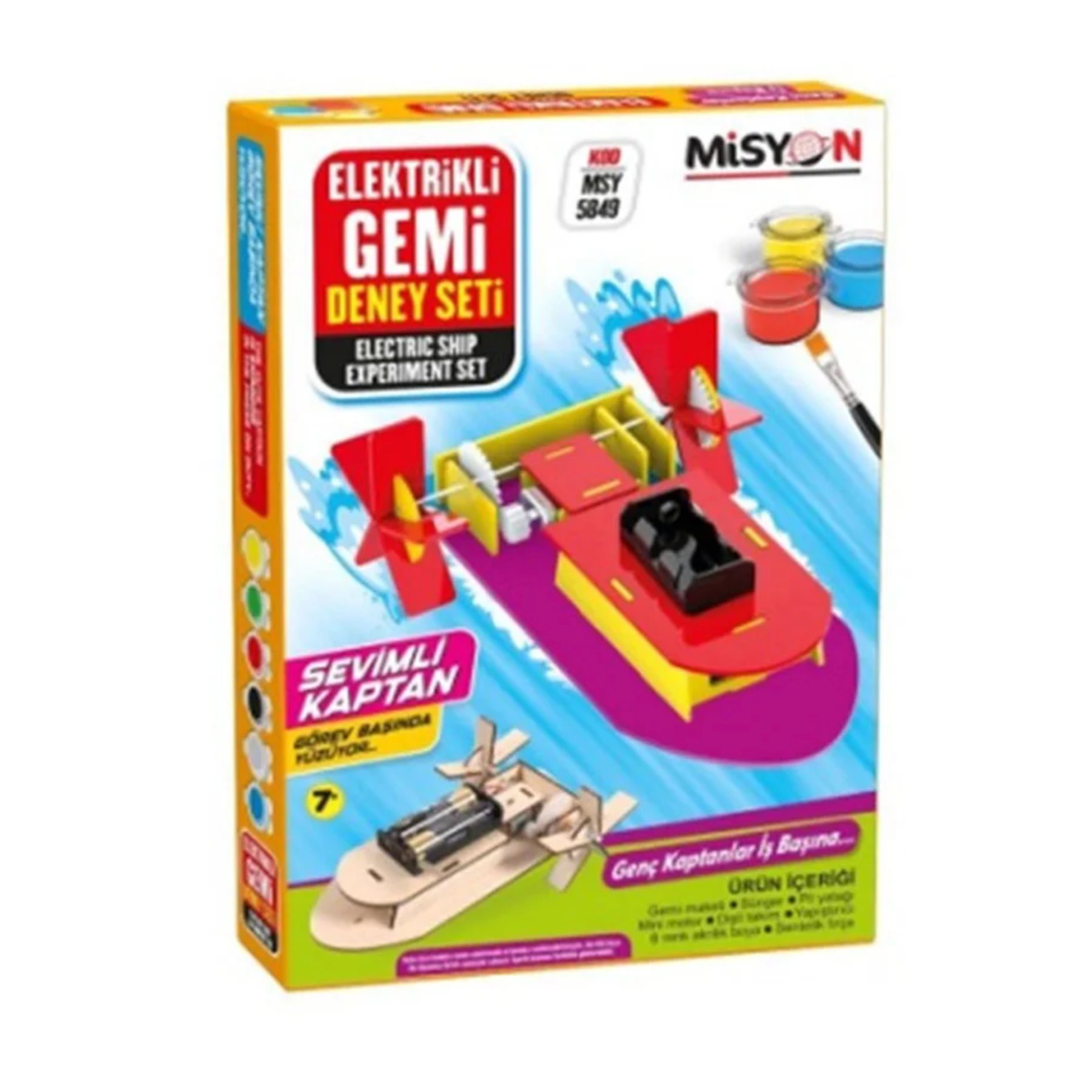MİSYON ELEKTRİKLİ GEMİ DENEY SETİ