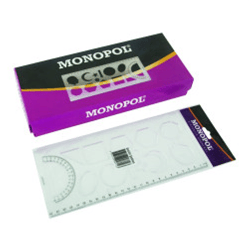 MONOPOL GEOMETRİ SEKİLLER ŞABLONU - 1611