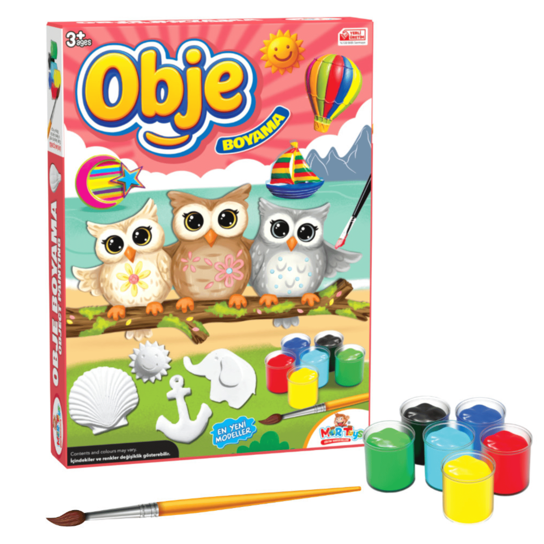 Mor Toys Obje Boyama 