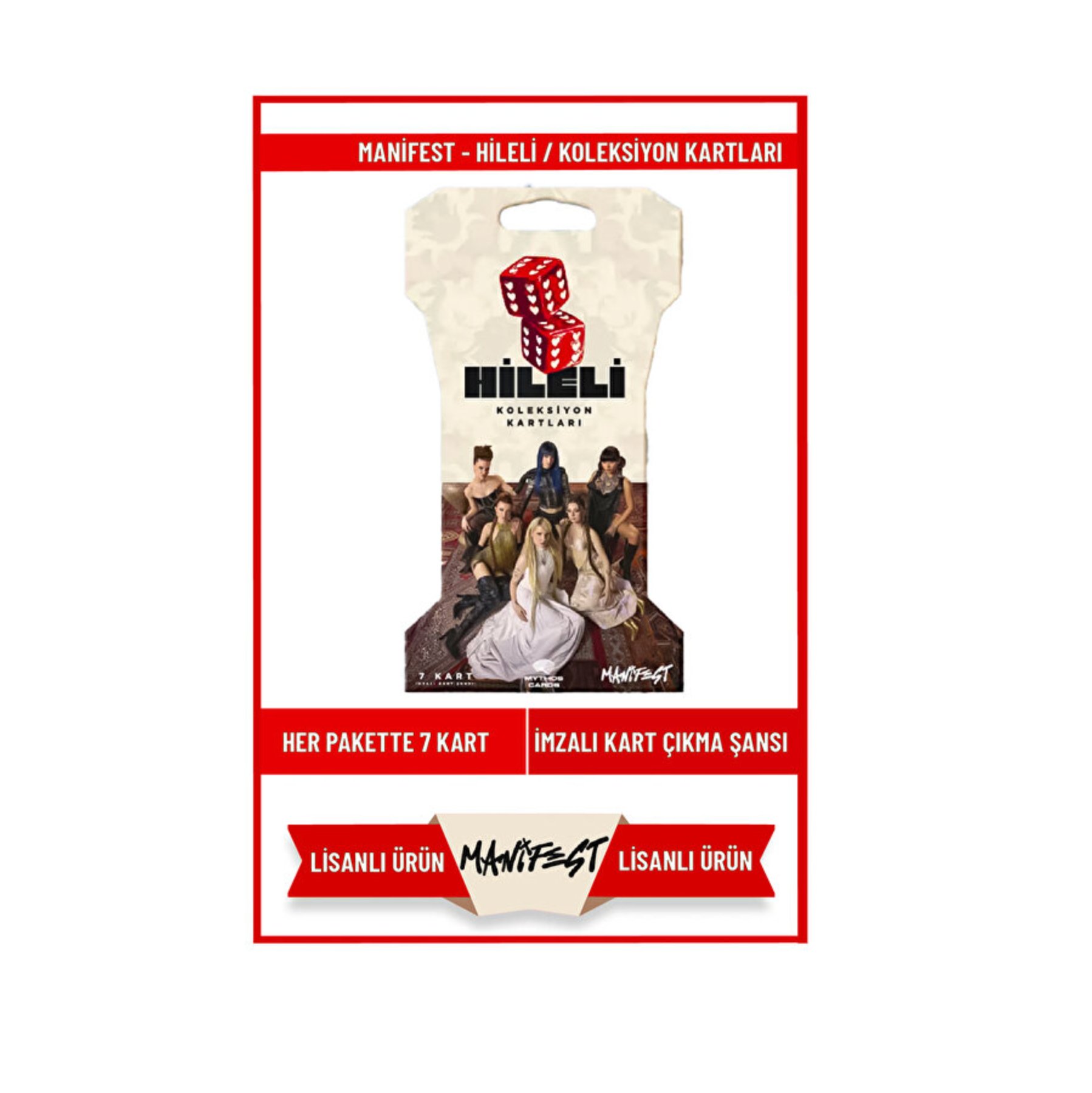 MYTHOS MANİFEST HİLELİ KOLEKSİYON KARTLARI