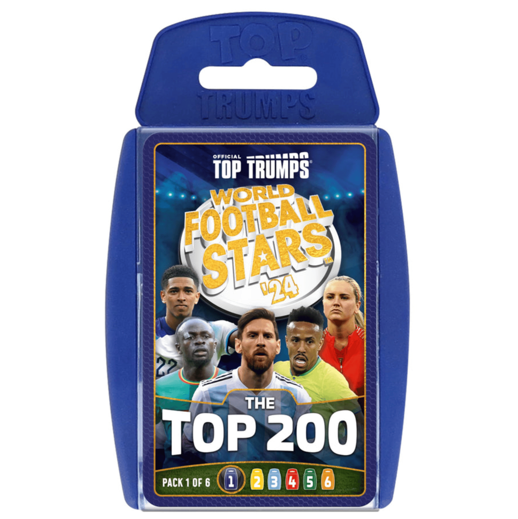 MYTHOS TOP TRUMPS DÜNYA FUTBOL YILDIZLARI 1/6 MAVİ